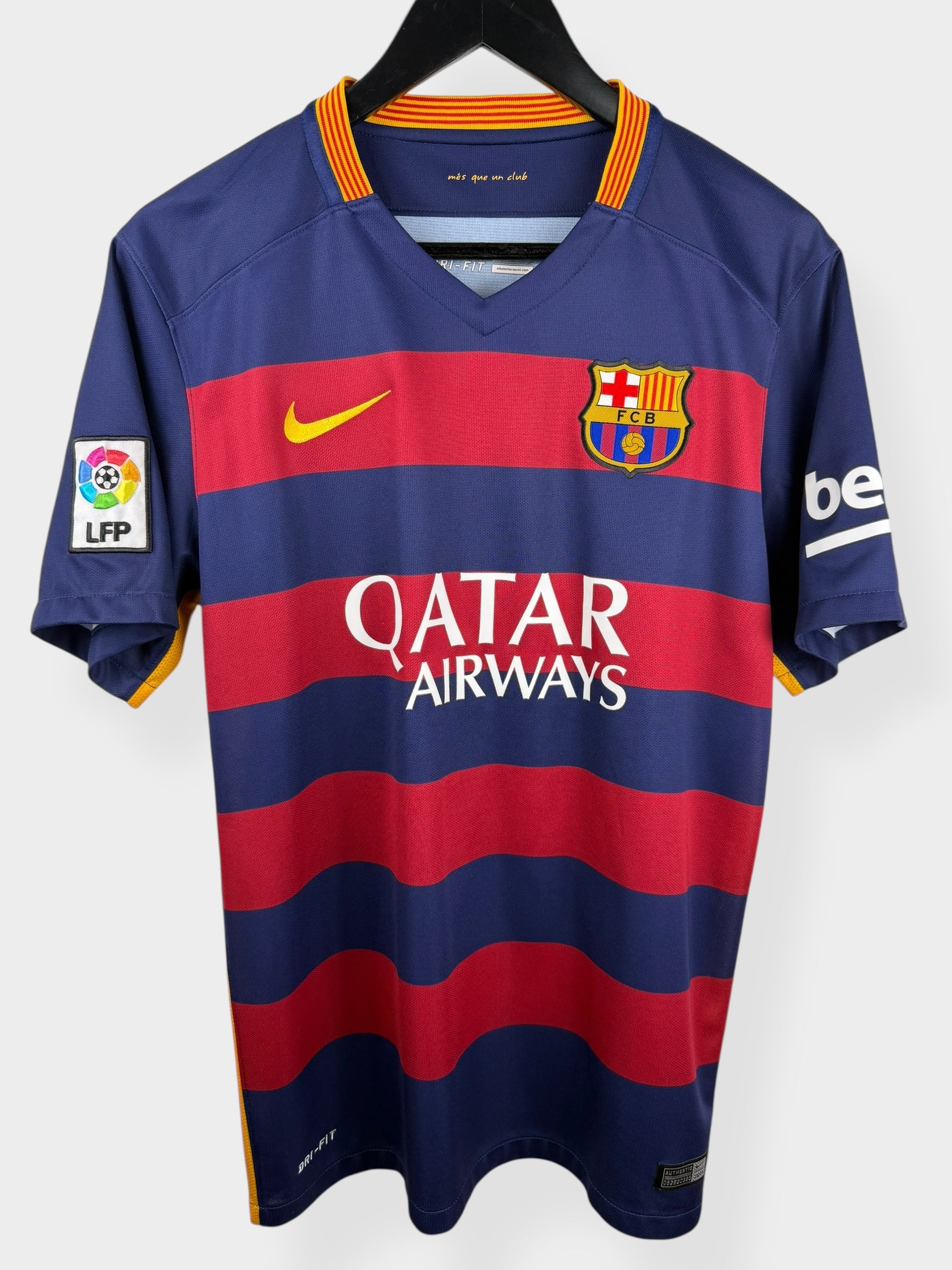 2015-16 BARCELONA HOME SHIRT MESSI #10 M