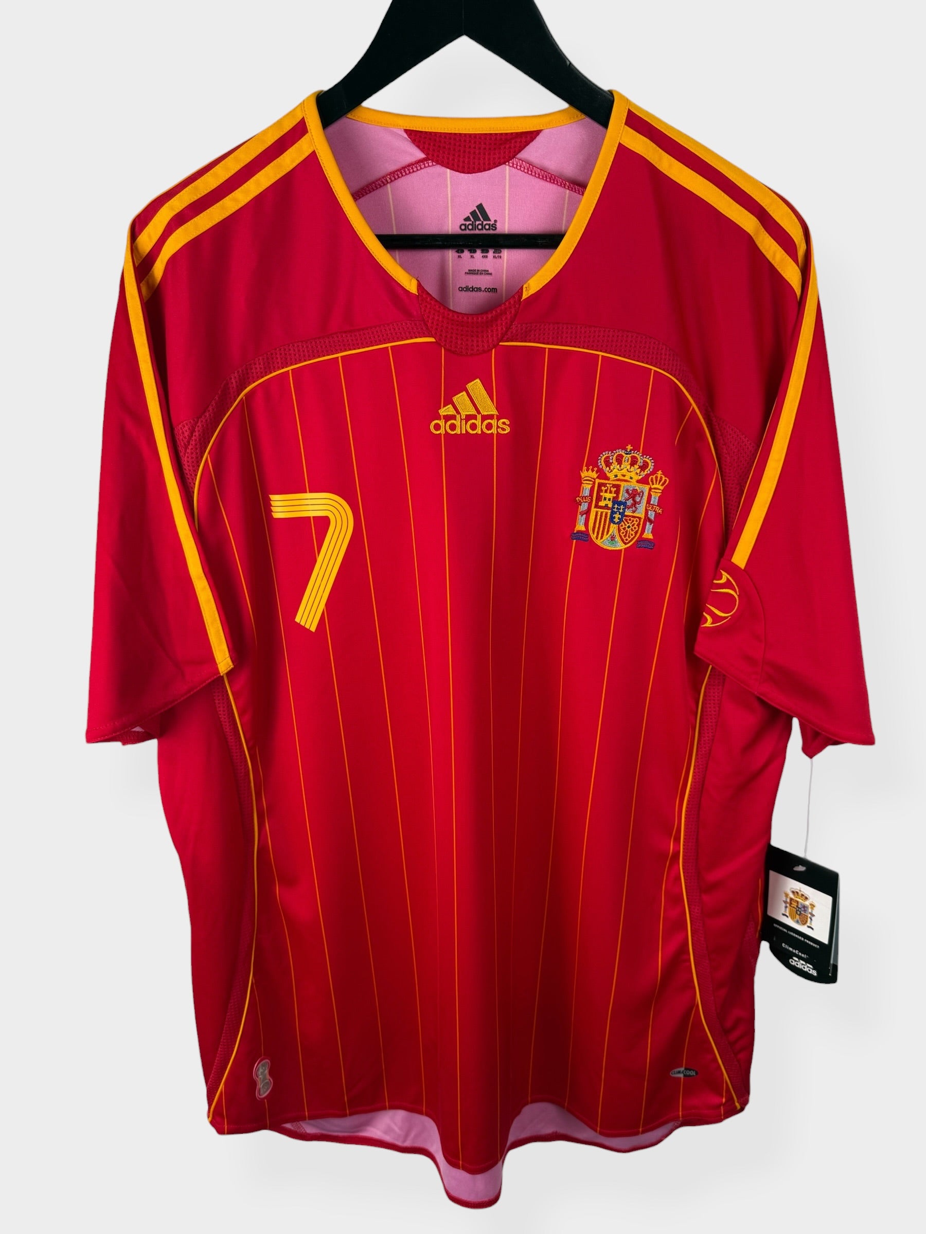 MAILLOT DOMICILE ESPAGNE 2006-08 RAUL #7 XL