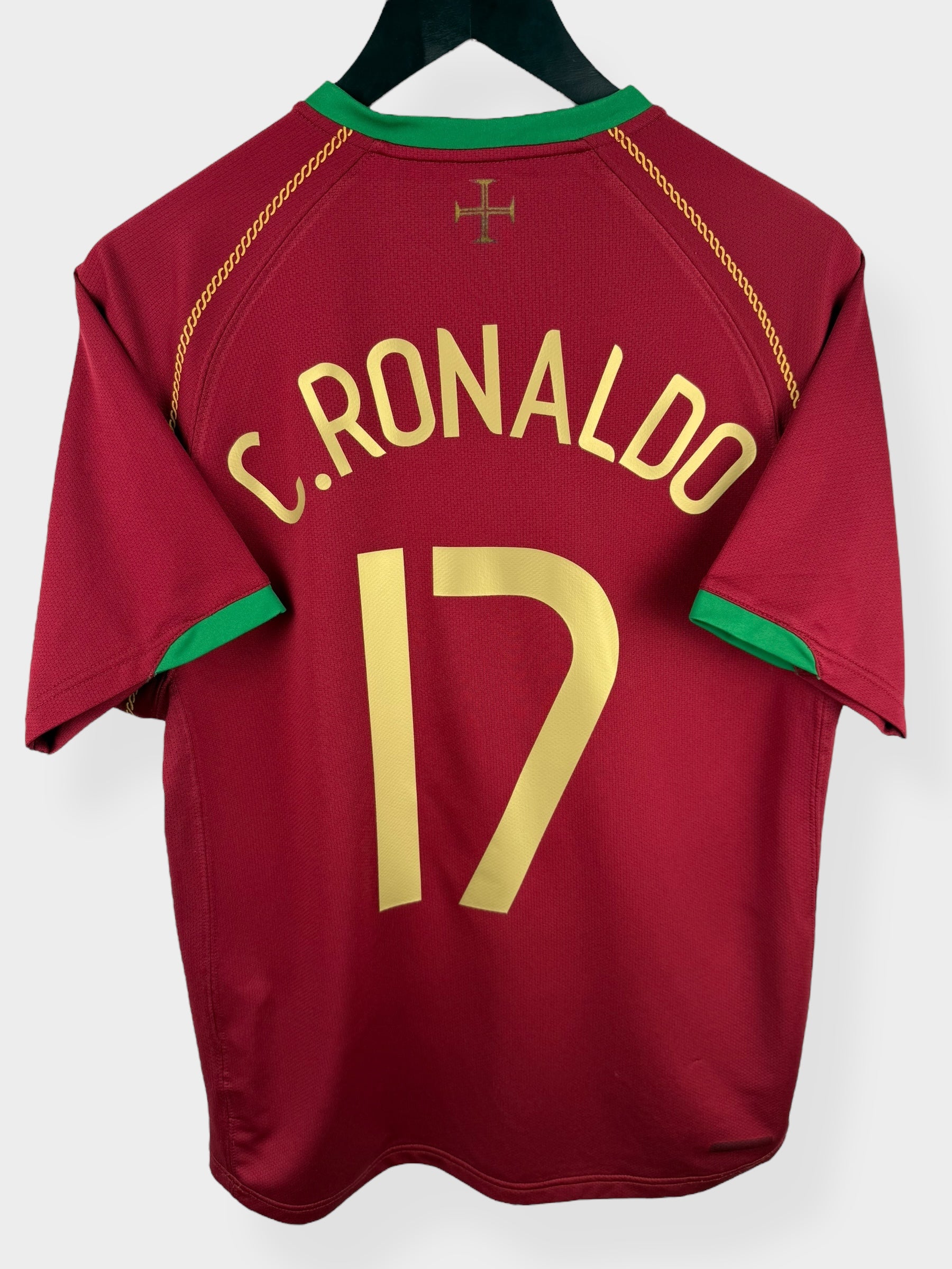2006-08 PORTUGAL HOME SHIRT RONALDO #17 S - Authentic Football Club