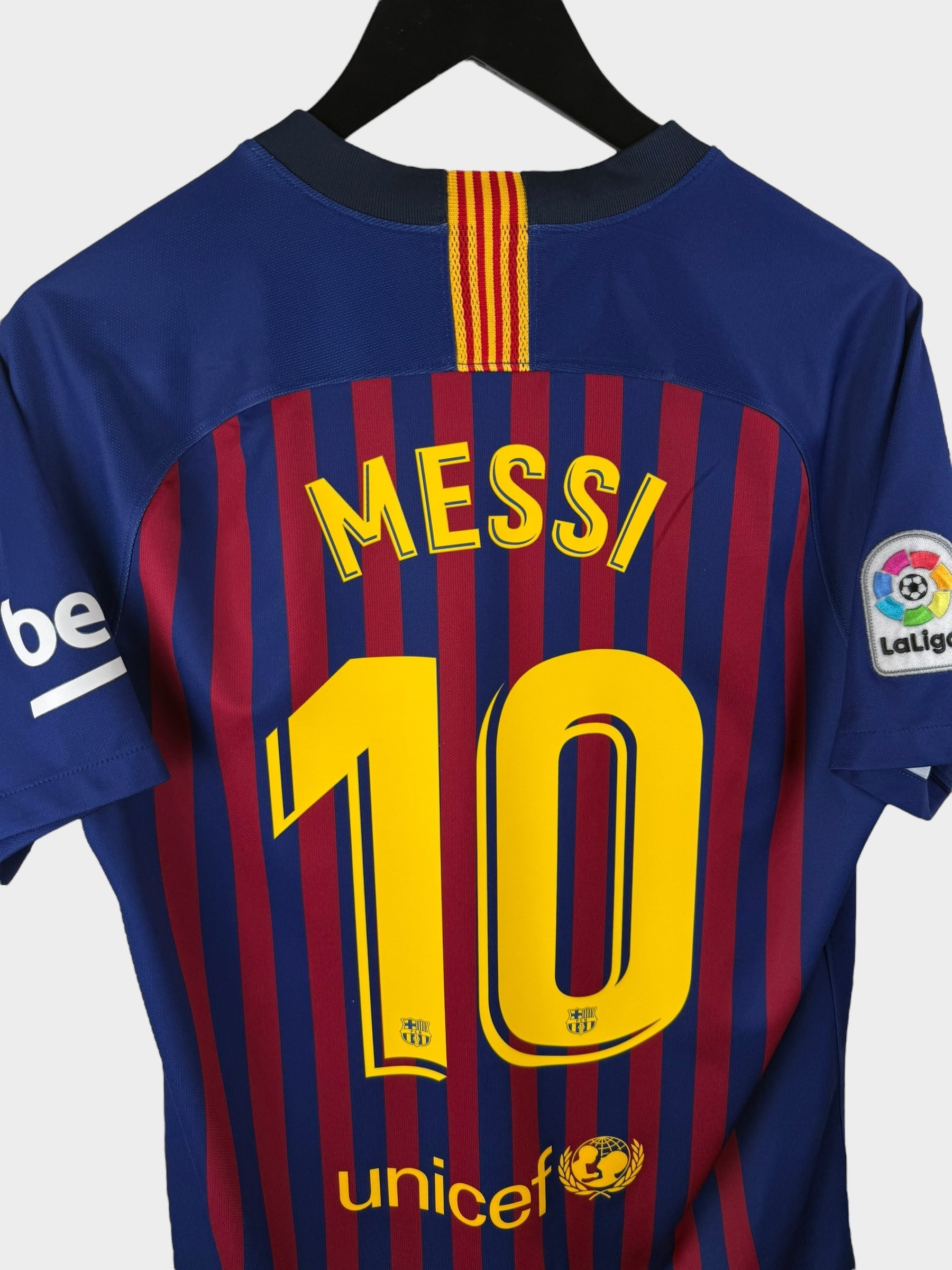2018-19 BARCELONA MAILLOT DOMICILE MESSI #10 M