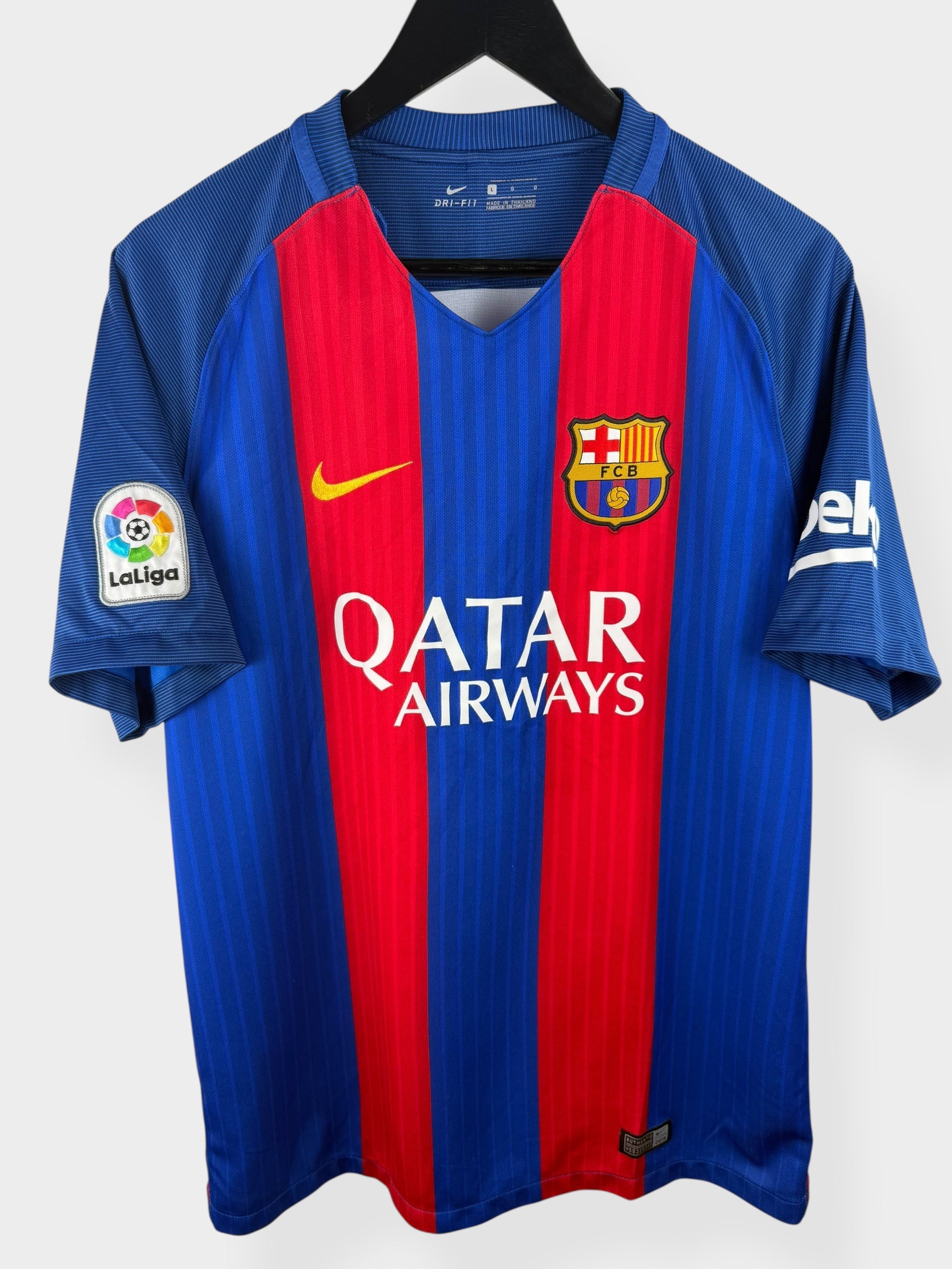 2016-17 BARCELONA HOME SHIRT NEYMAR JR #11 L - Authentic Football Club