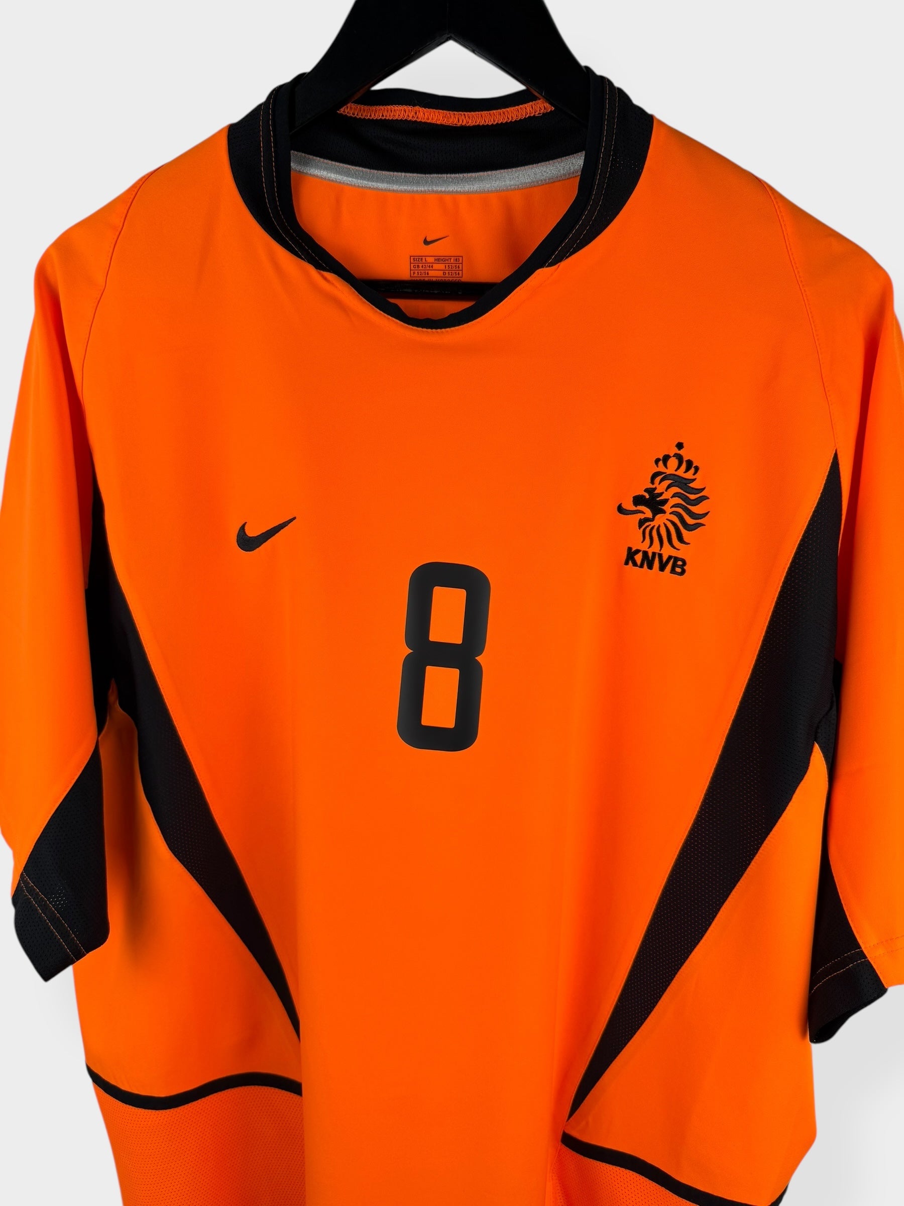 2002-04 NEDERLAND THUISSHIRT DAVIDS #8 L