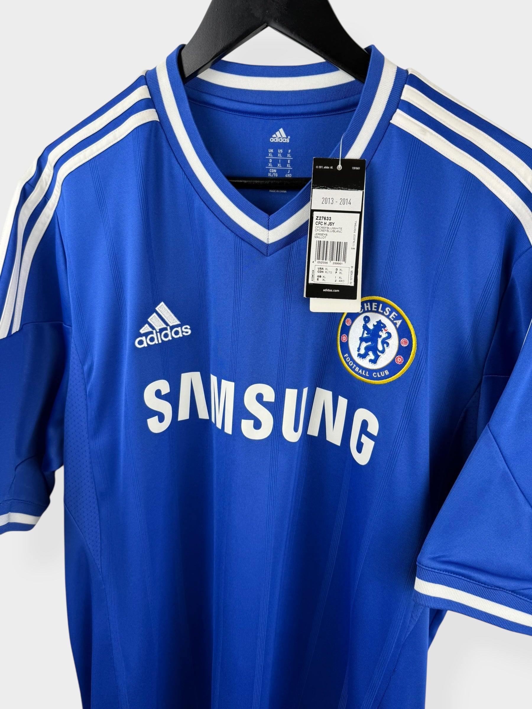 2013-14 CHELSEA HOME SHIRT HAZARD #17 XL