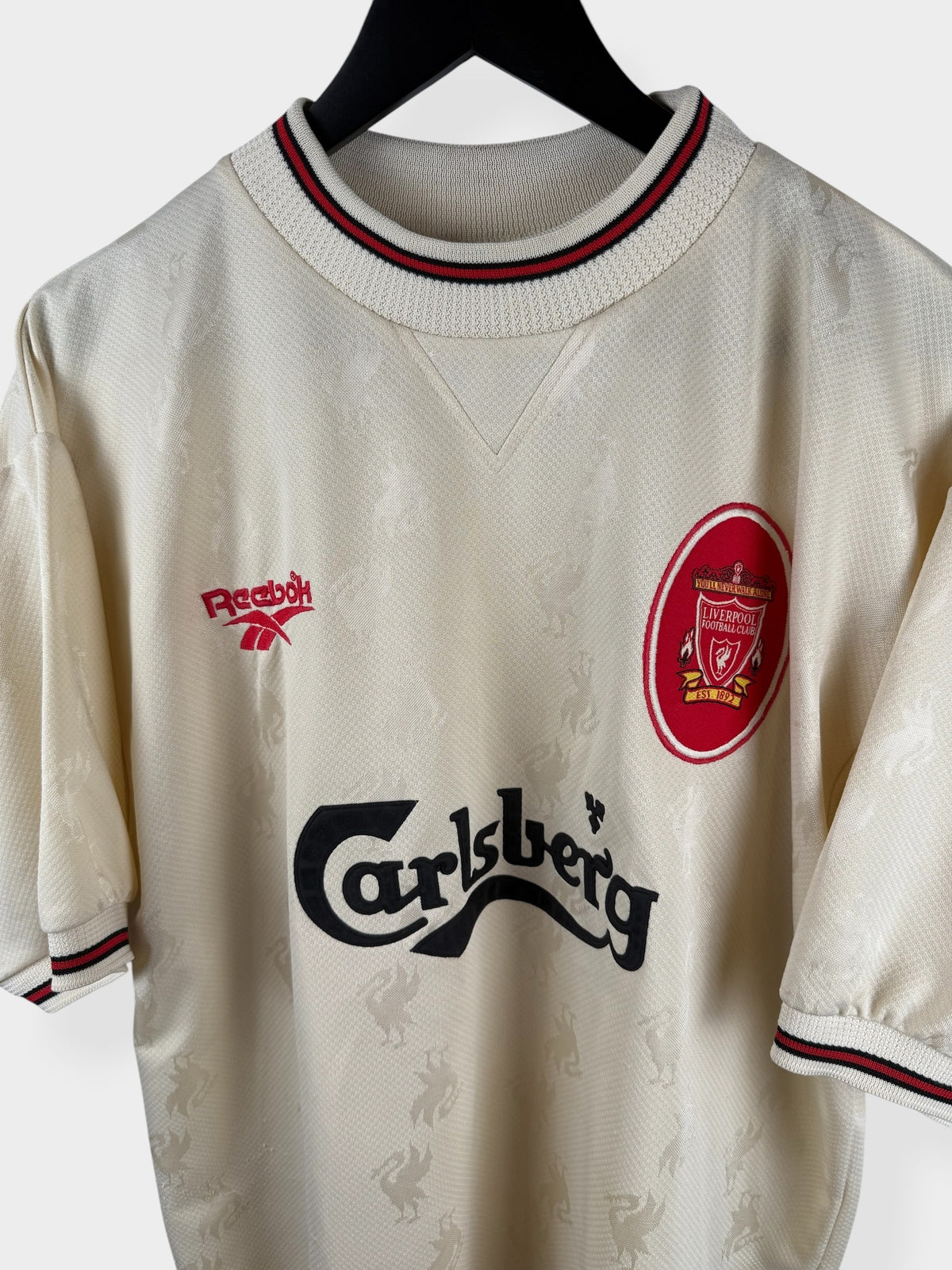 1996-97 LIVERPOOL AWAY SHIRT L