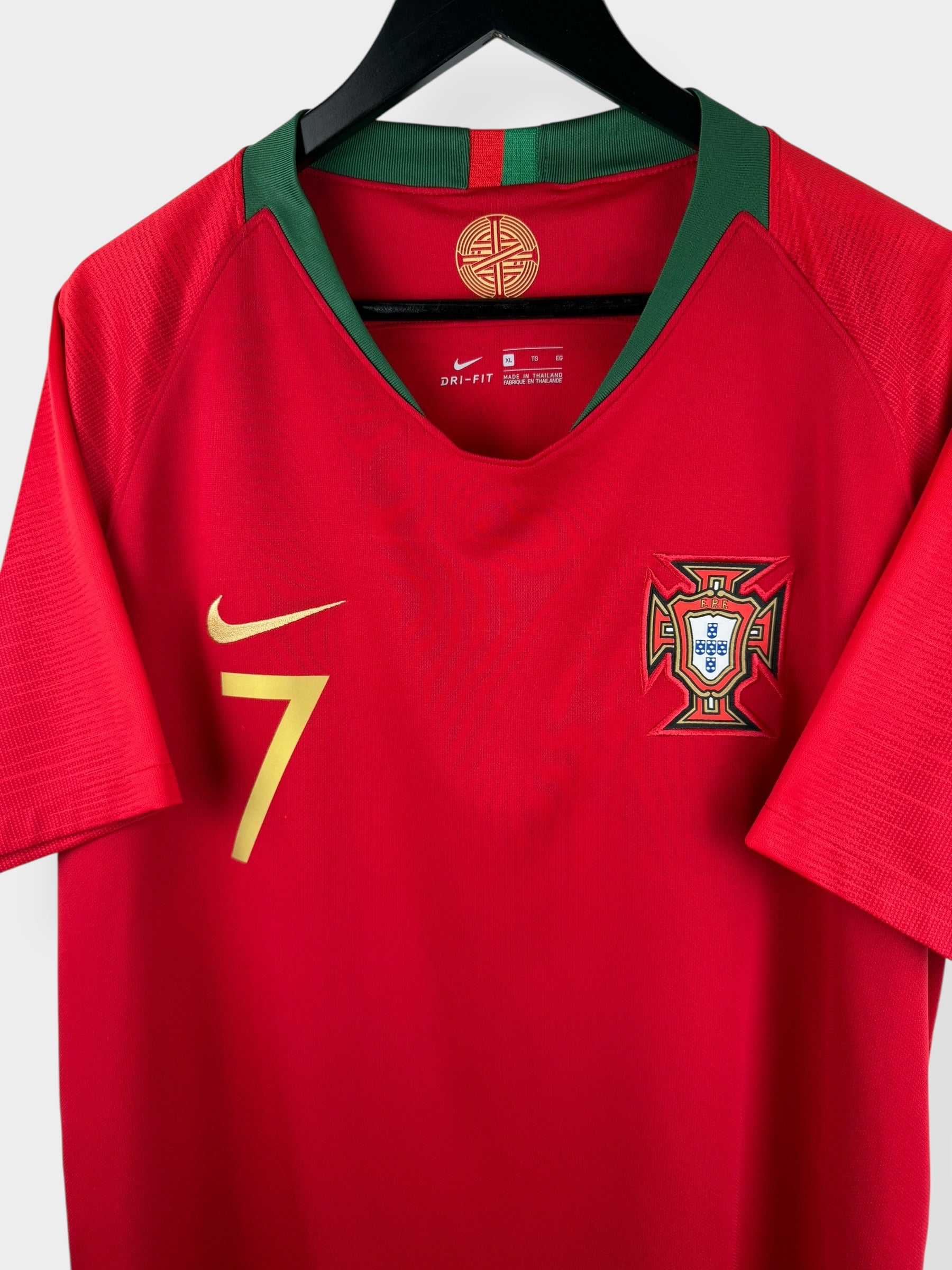 2018-19 PORTUGAL HEIMTRIKOT RONALDO #7 XL