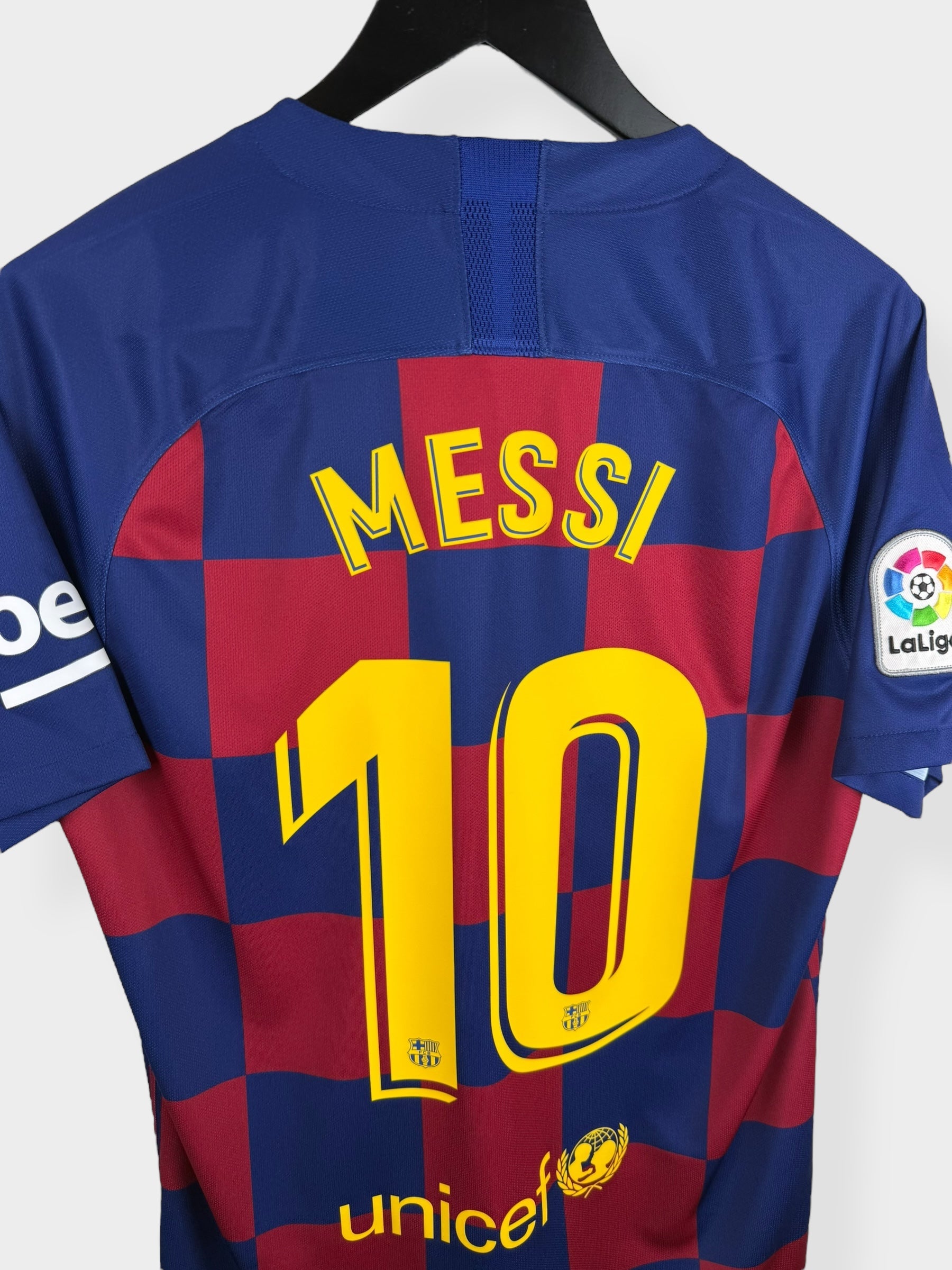 2019-20 BARCELONA HOME SHIRT MESSI #10 M - Authentic Football Club