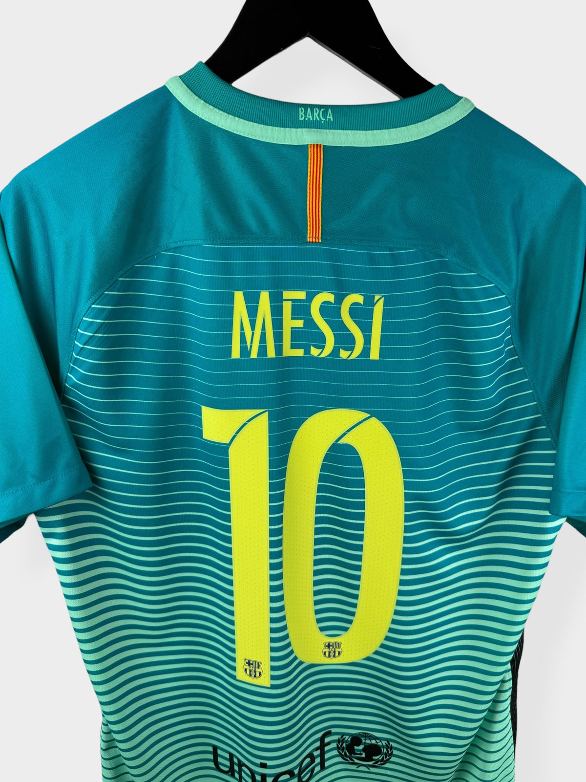 2016-17 BARCELONA DRITTES TRIKOT MESSI #10 M