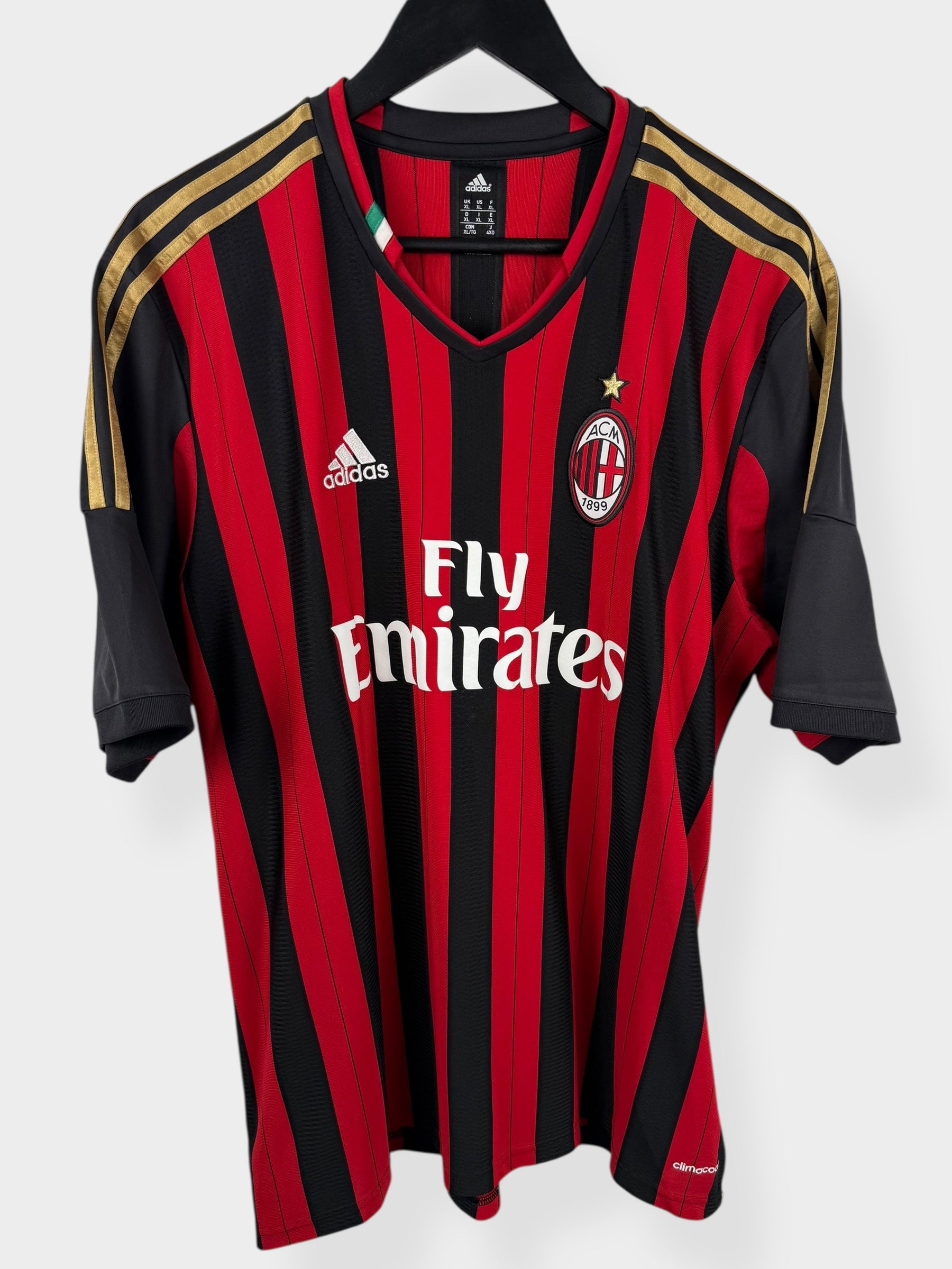 2013-14 AC MILAN THUISSHIRT KAKA #22 XL