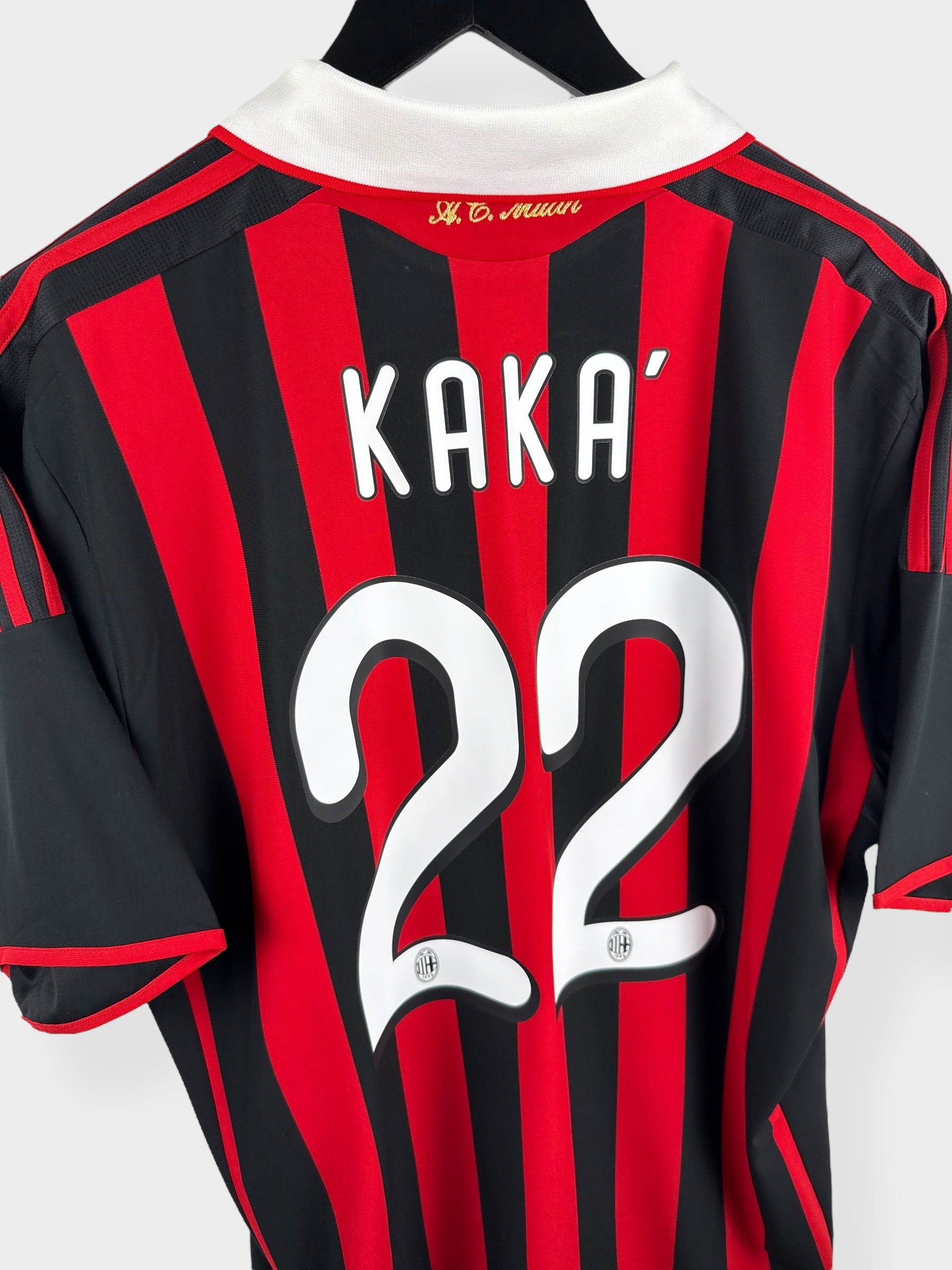2009-10 AC MILAN HEIMTRIKOT KAKA #22 L