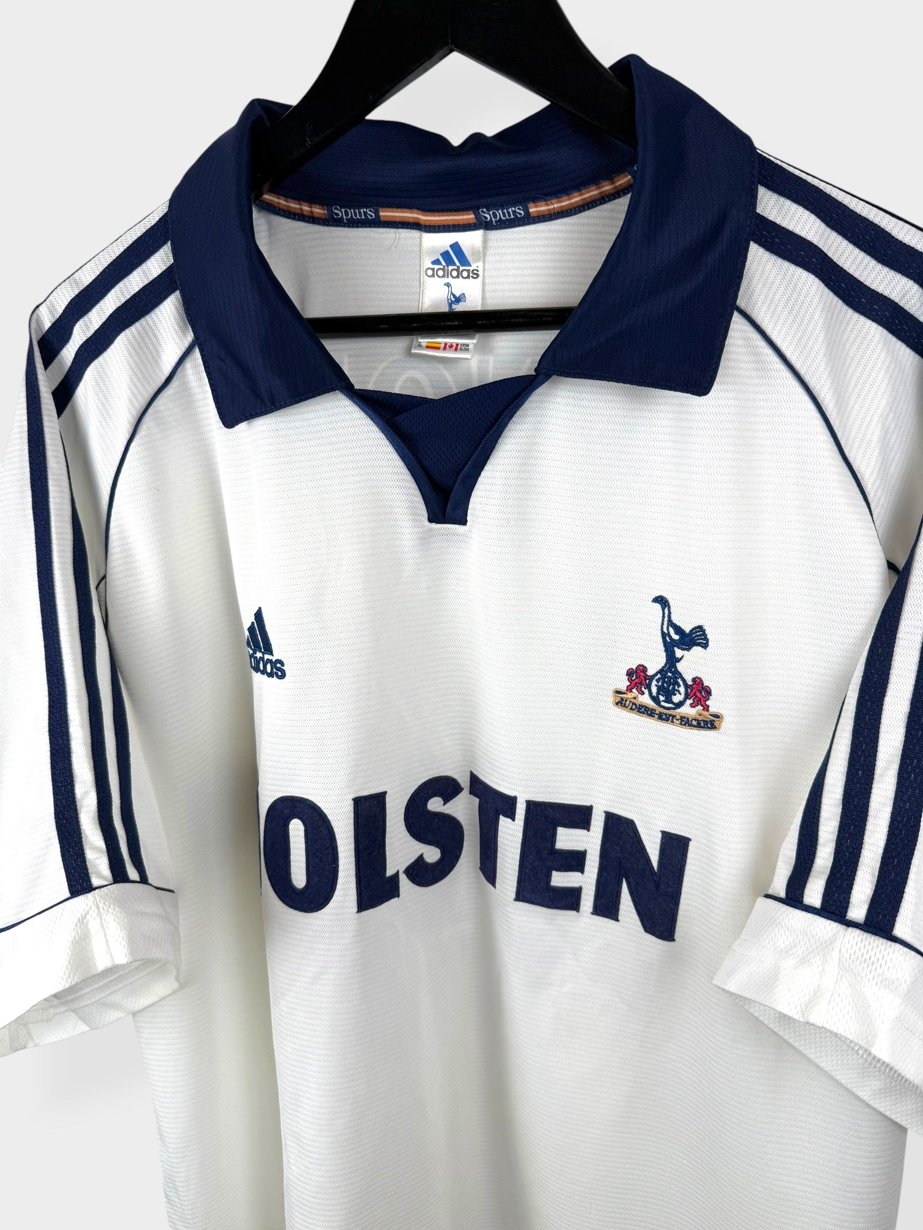 MAILLOT DOMICILE TOTTENHAM HOTSPUR 1999-01 GINOLA #14 XL
