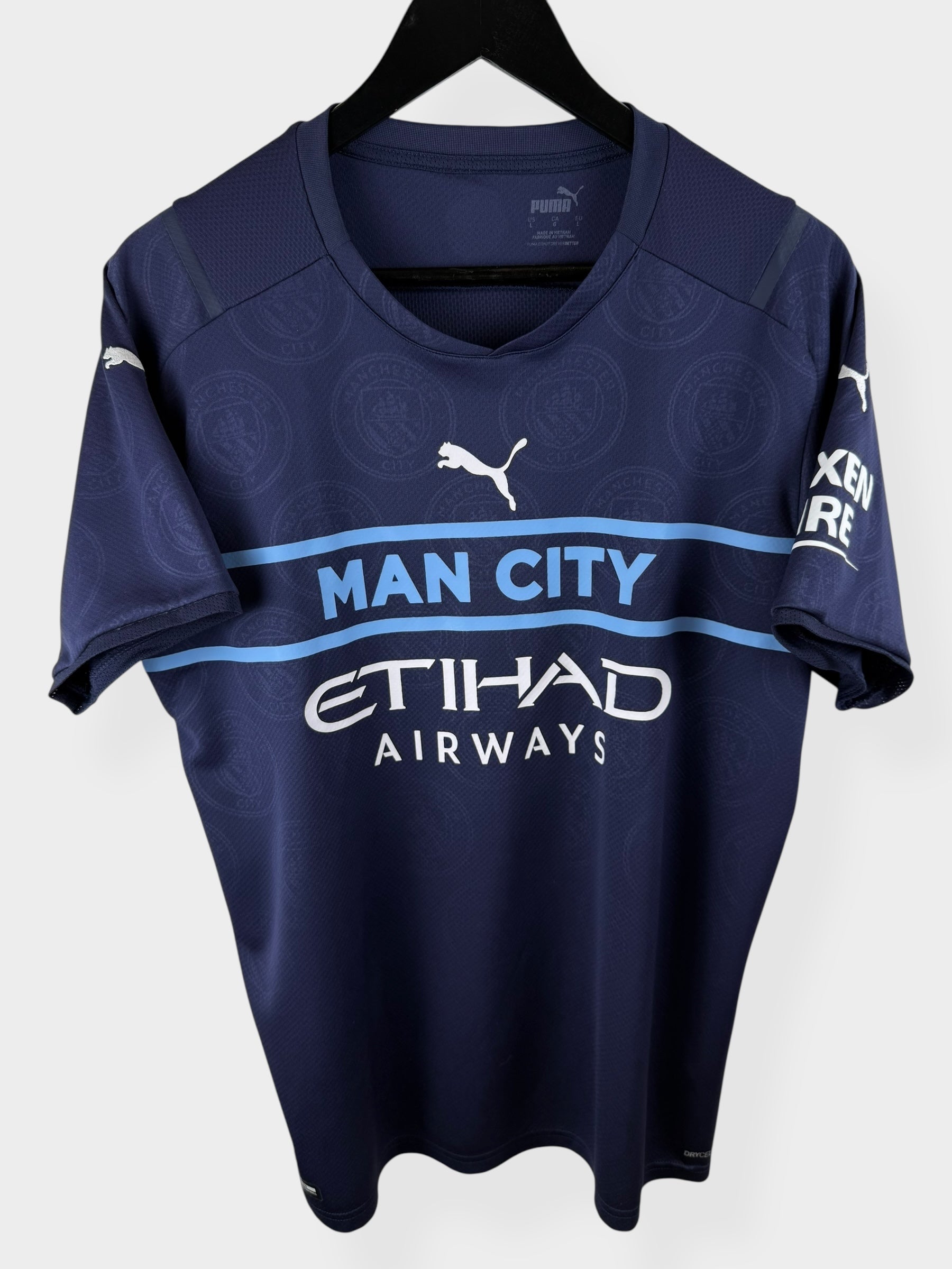 2021-22 MANCHESTER CITY THIRD SHIRT DE BRUYNE #17 L