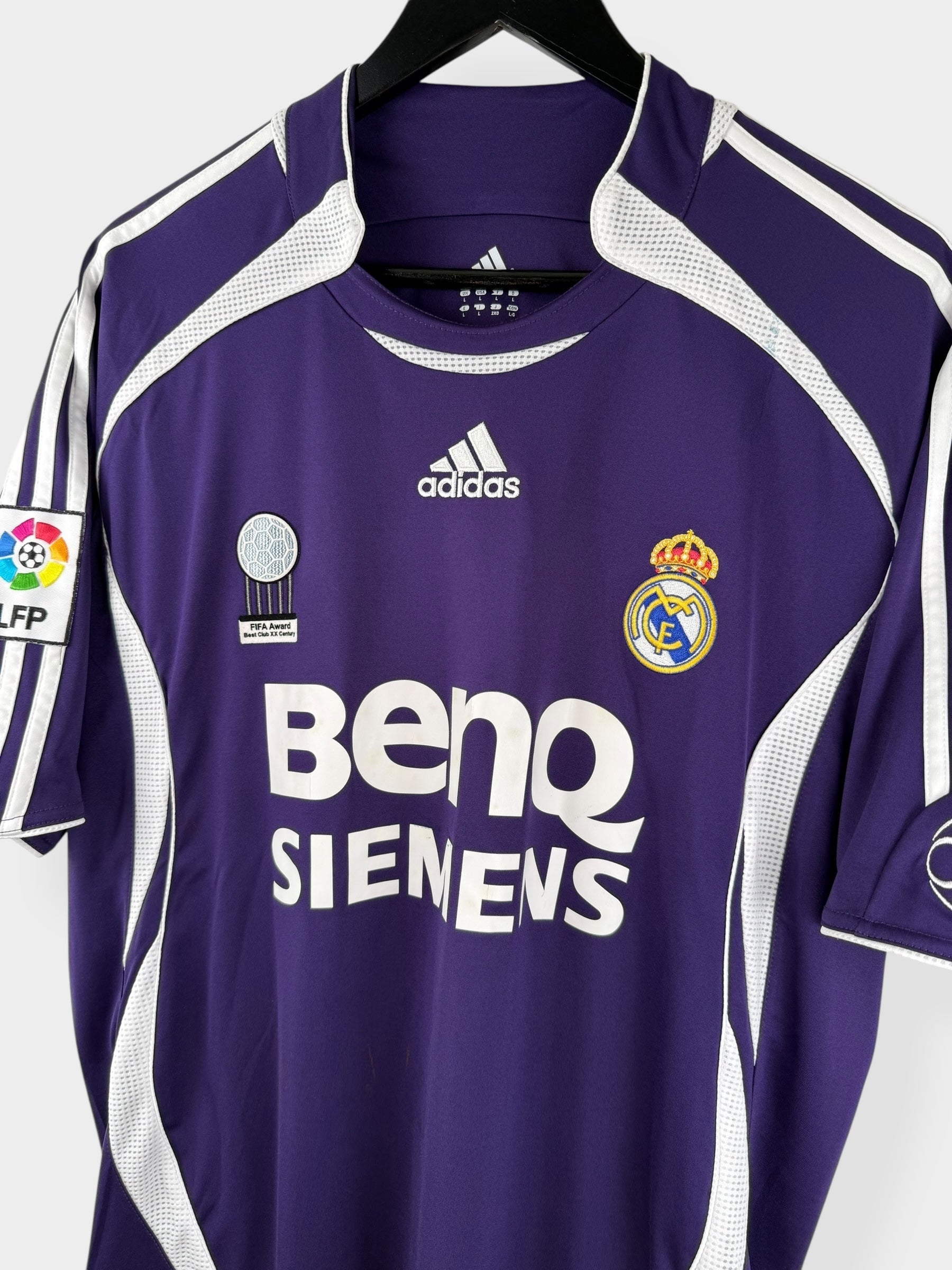 2006-07 REAL MADRID DERDE SHIRT RONALDO #9 L