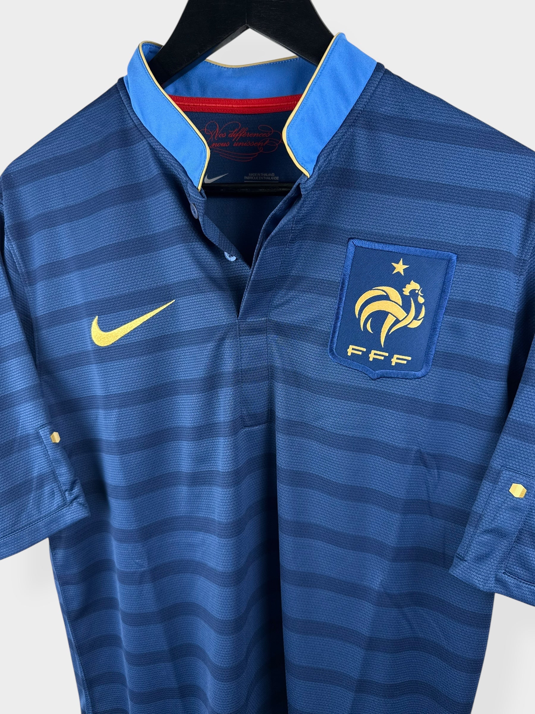 2012-13 FRANCE HOME SHIRT M - Authentic Football Club