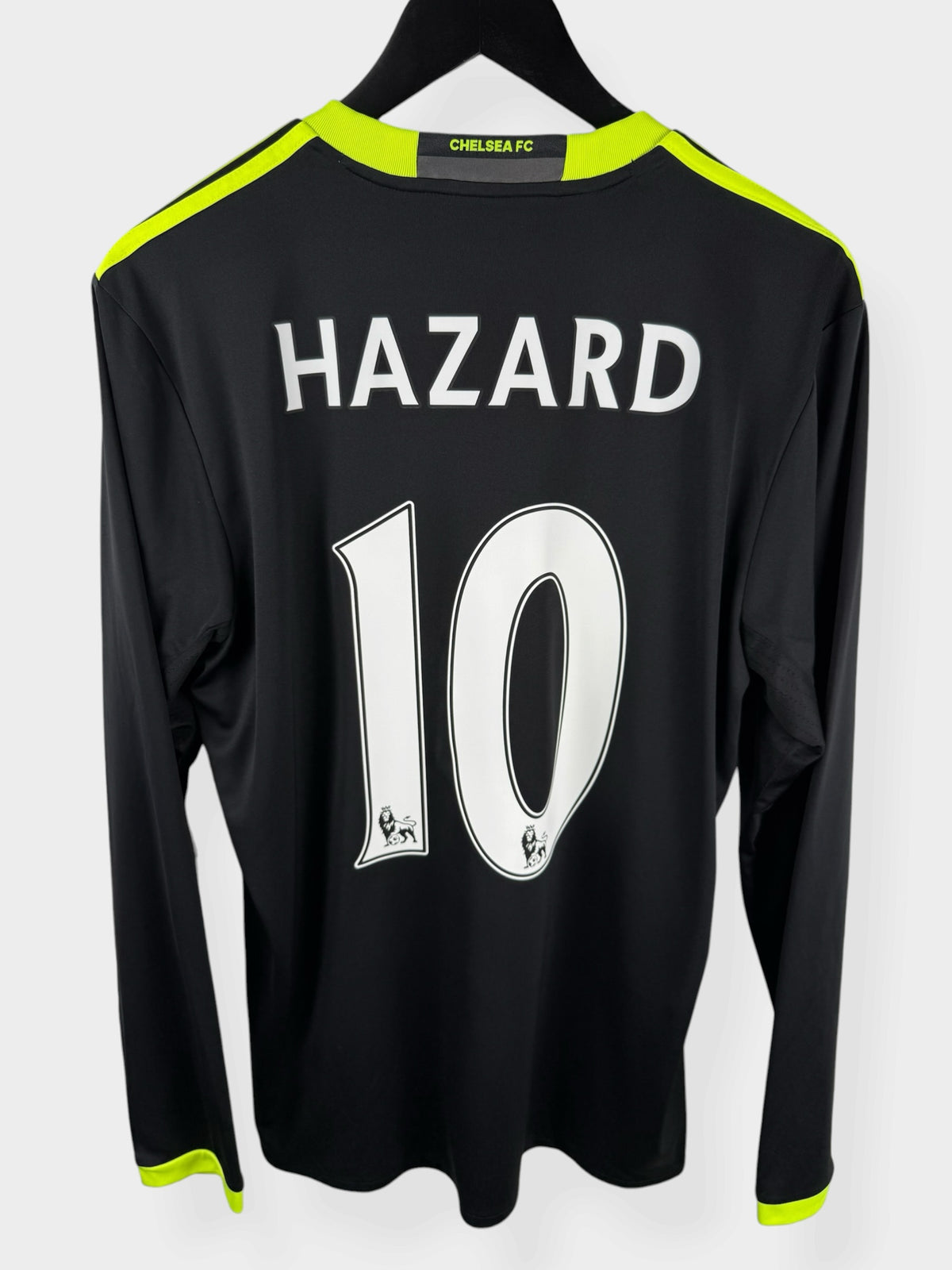 2016-17 CHELSEA AWAY SHIRT LS HAZARD #10 M - Authentic Football Club