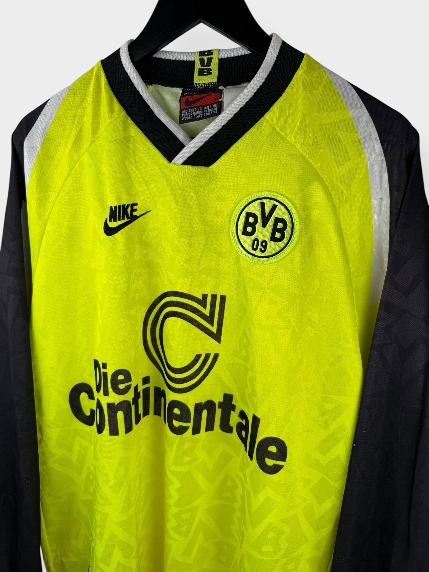 1995-96 BORUSSIA DORTMUND HOME SHIRT LS M