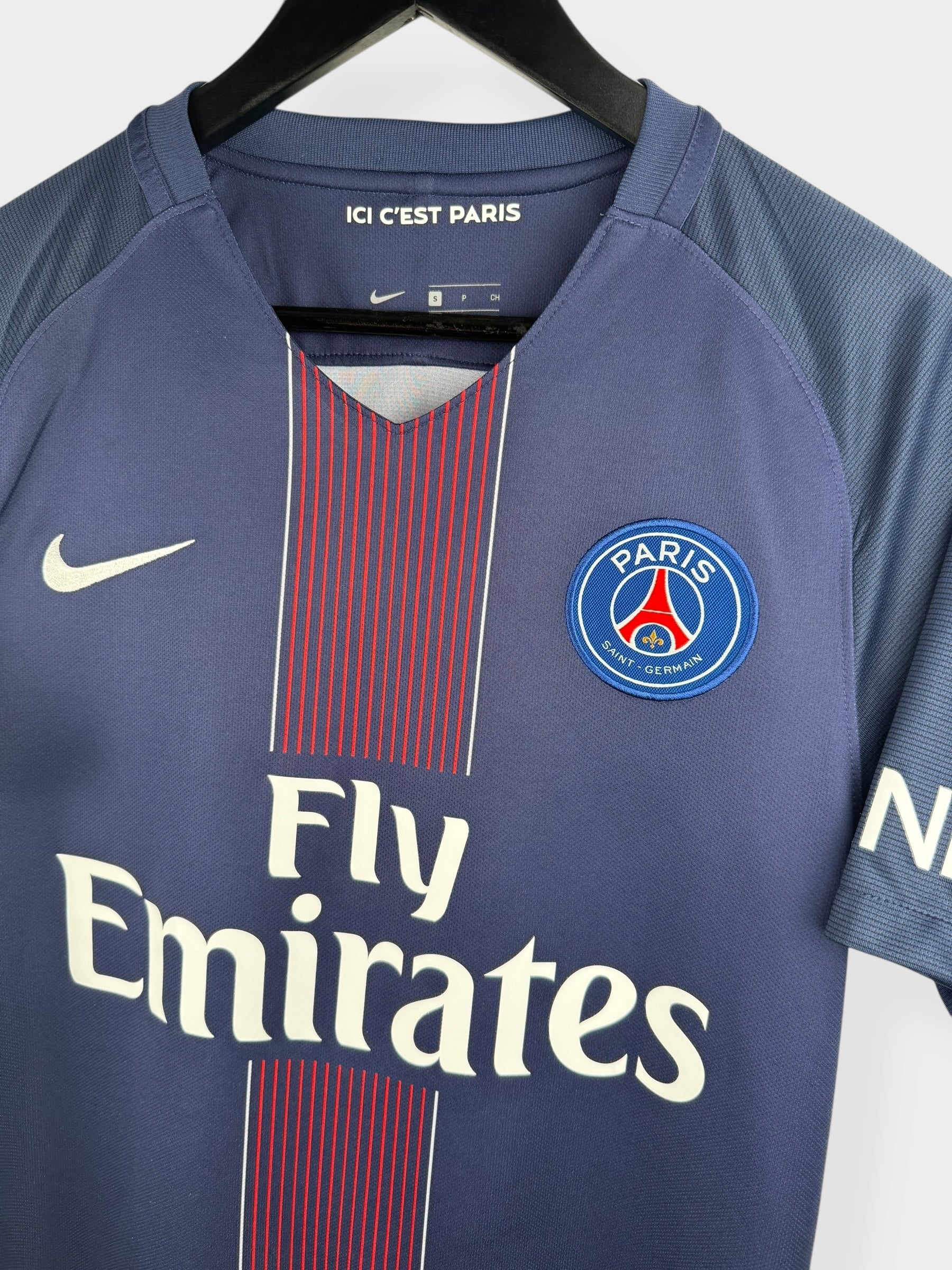 2016-17 PARIS SAINT-GERMAIN HOME SHIRT DI MARIA #11 S