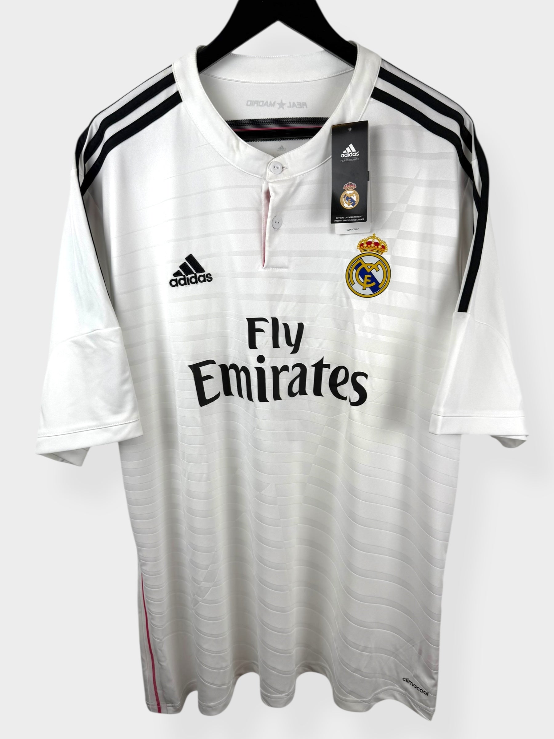 2014-15 REAL MADRID HOME SHIRT RONALDO #7 XXL - Authentic Football Club