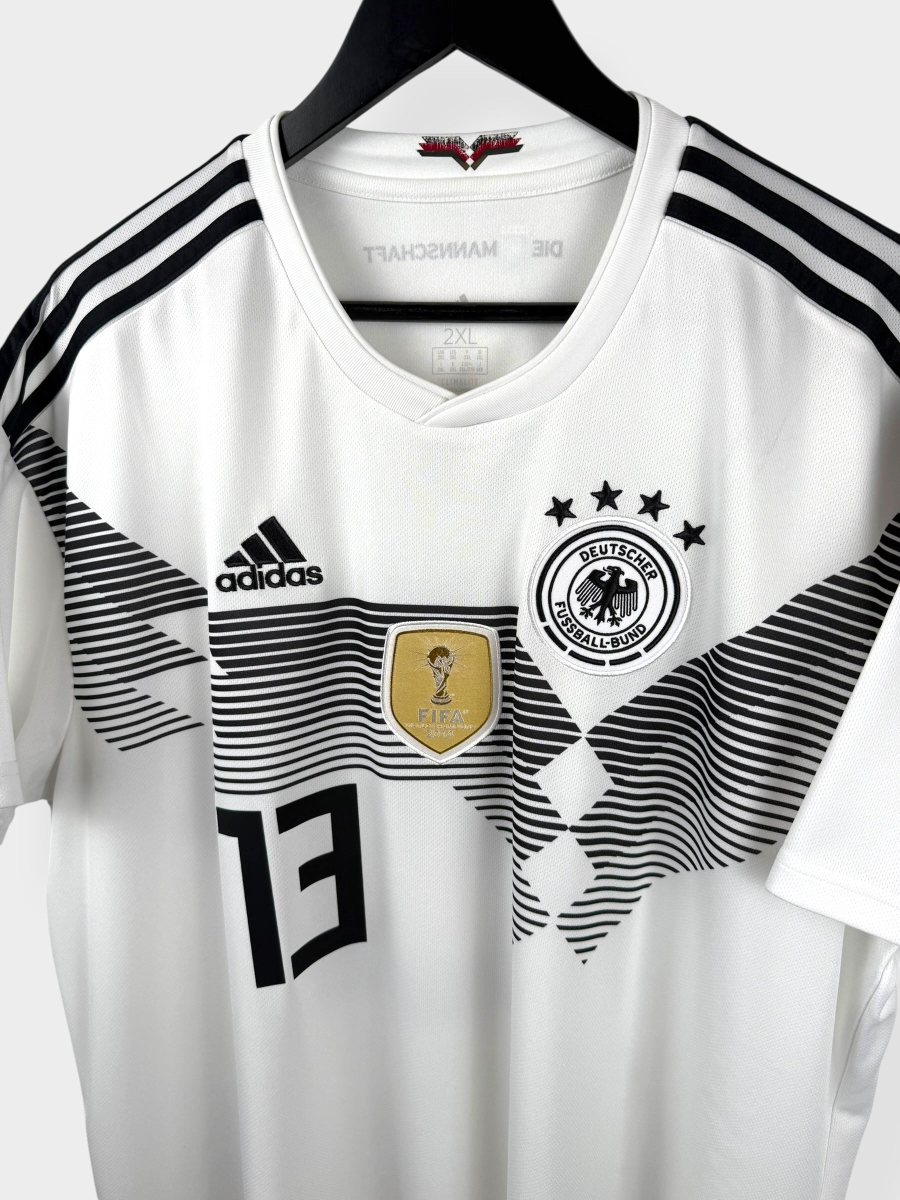 2018-19 GERMANY HOME SHIRT MULLER #13 XXL - Authentic Football Club