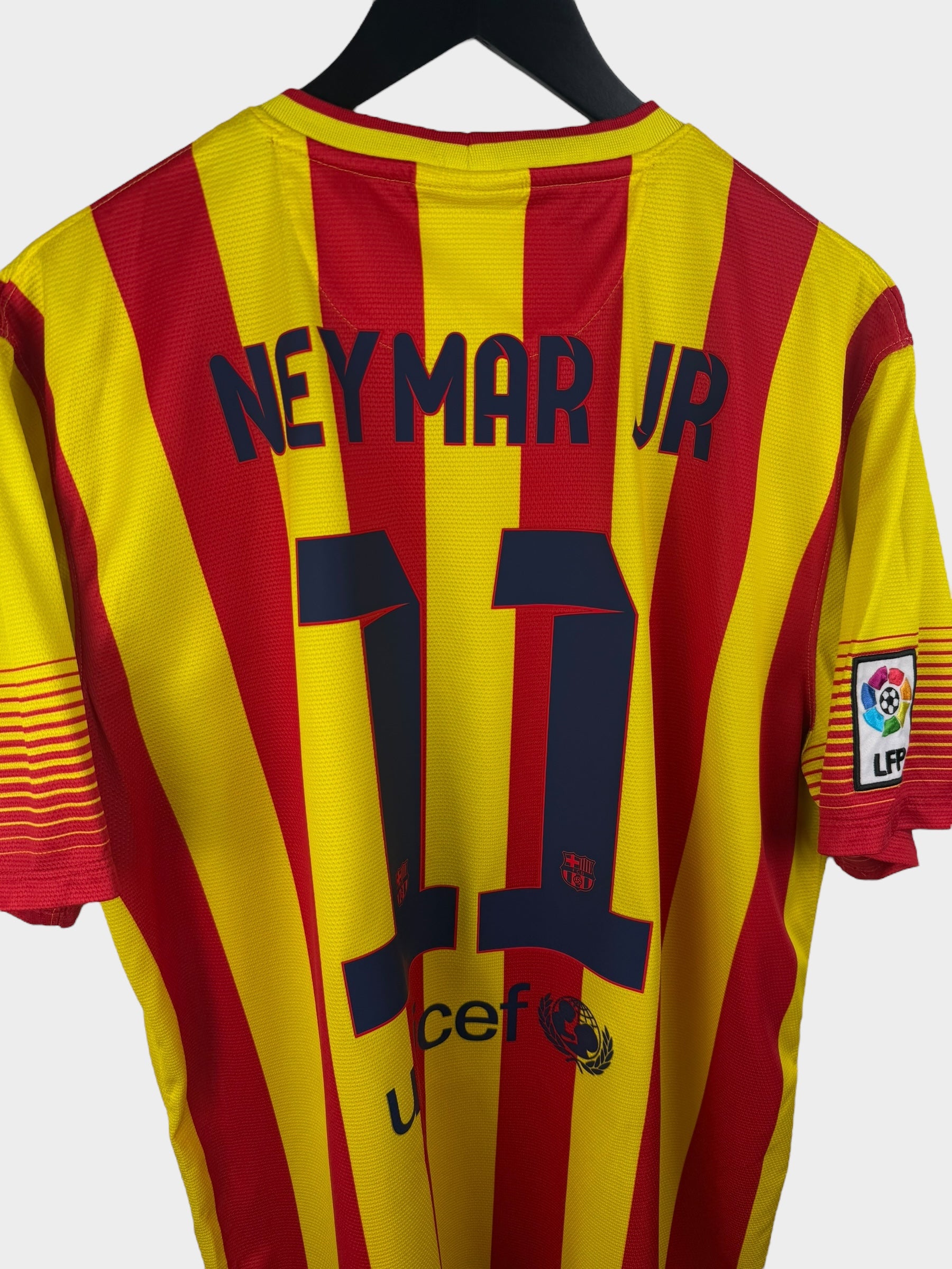 2013-14 BARCELONA AUSWÄRTSTRIKOT NEYMAR JR #11 XL