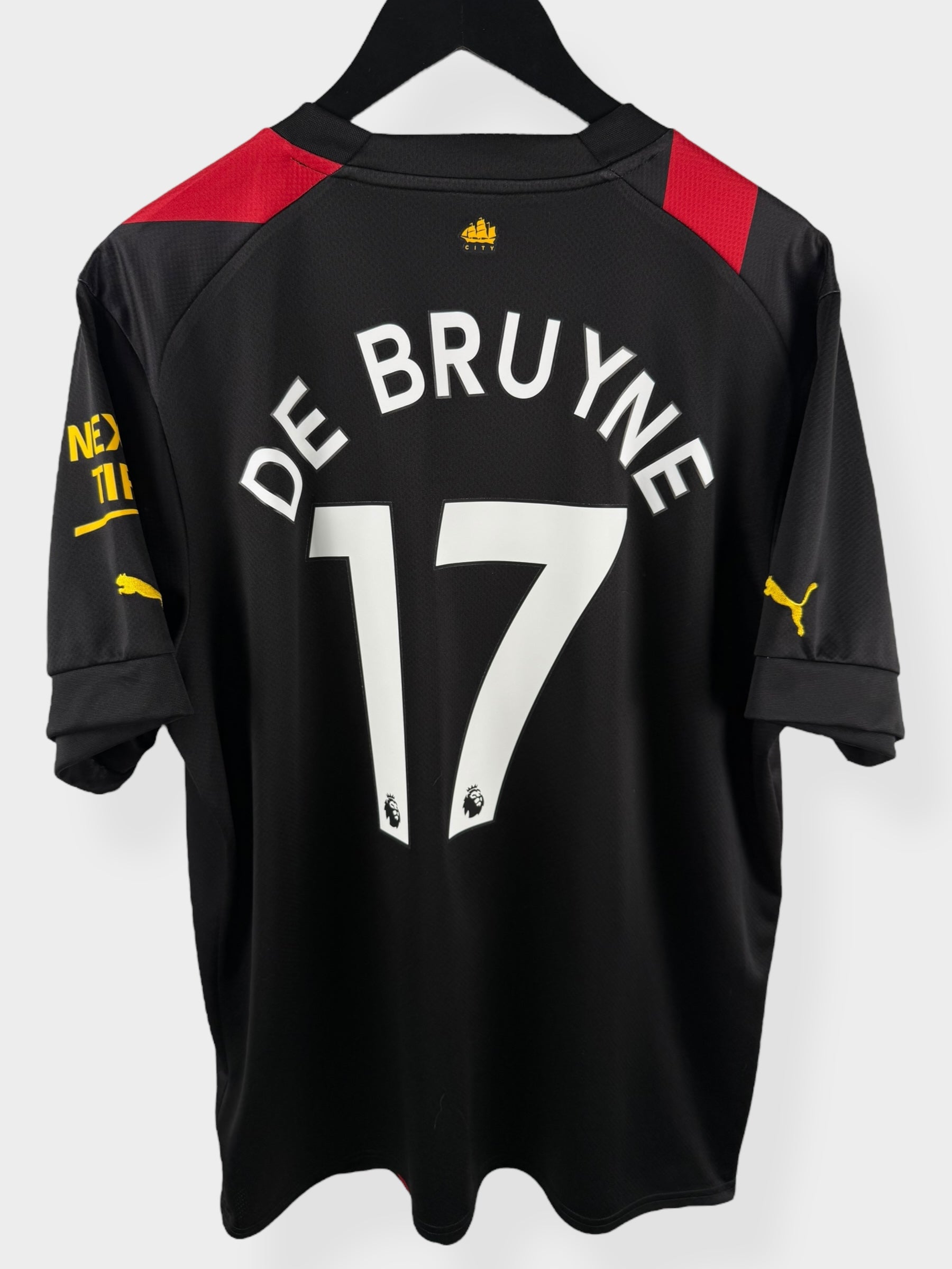 2022-23 MANCHESTER CITY AWAY SHIRT DE BRUYNE #17 XL