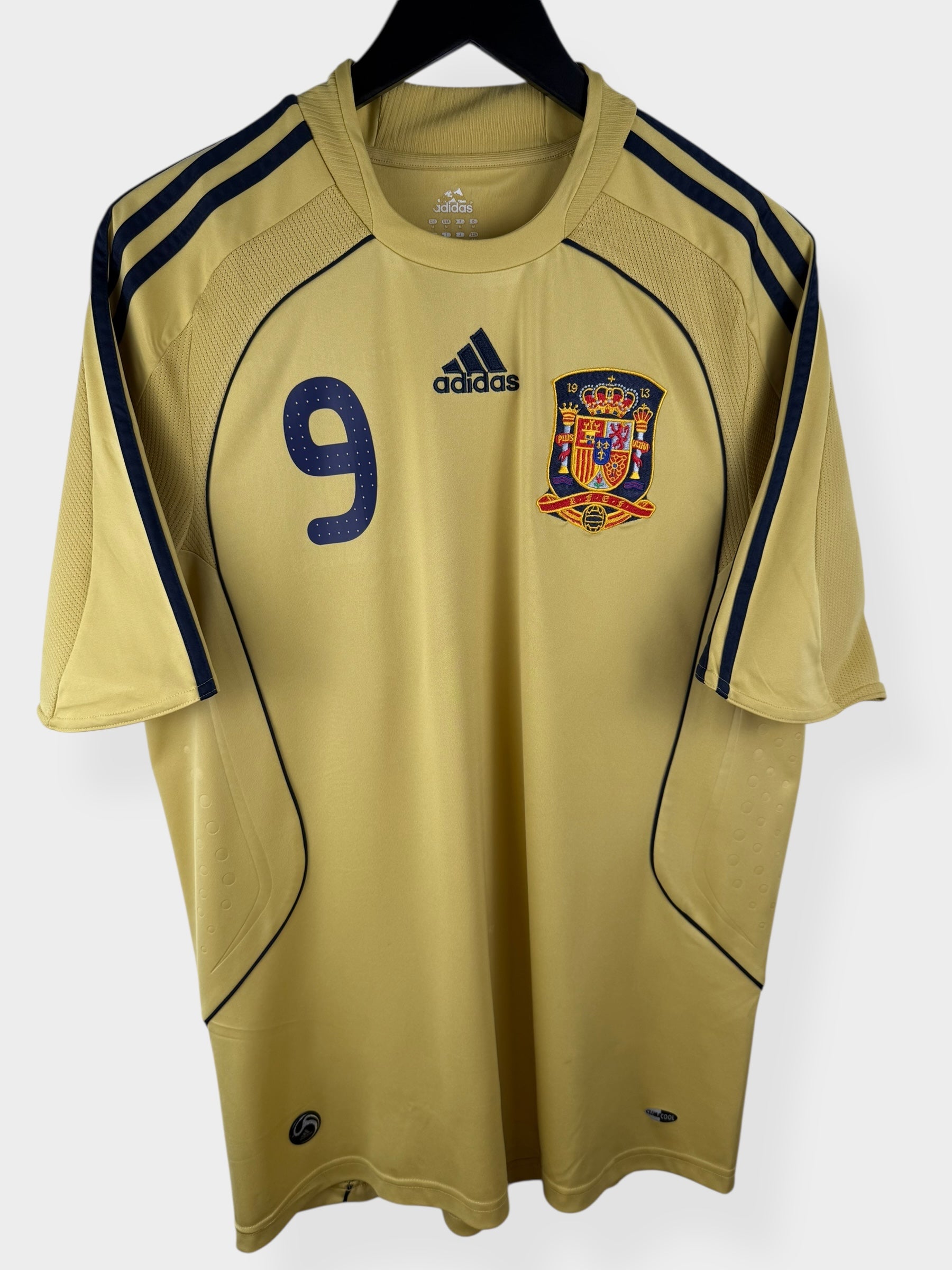 2008-10 SPAIN AWAY SHIRT TORRES #9 M