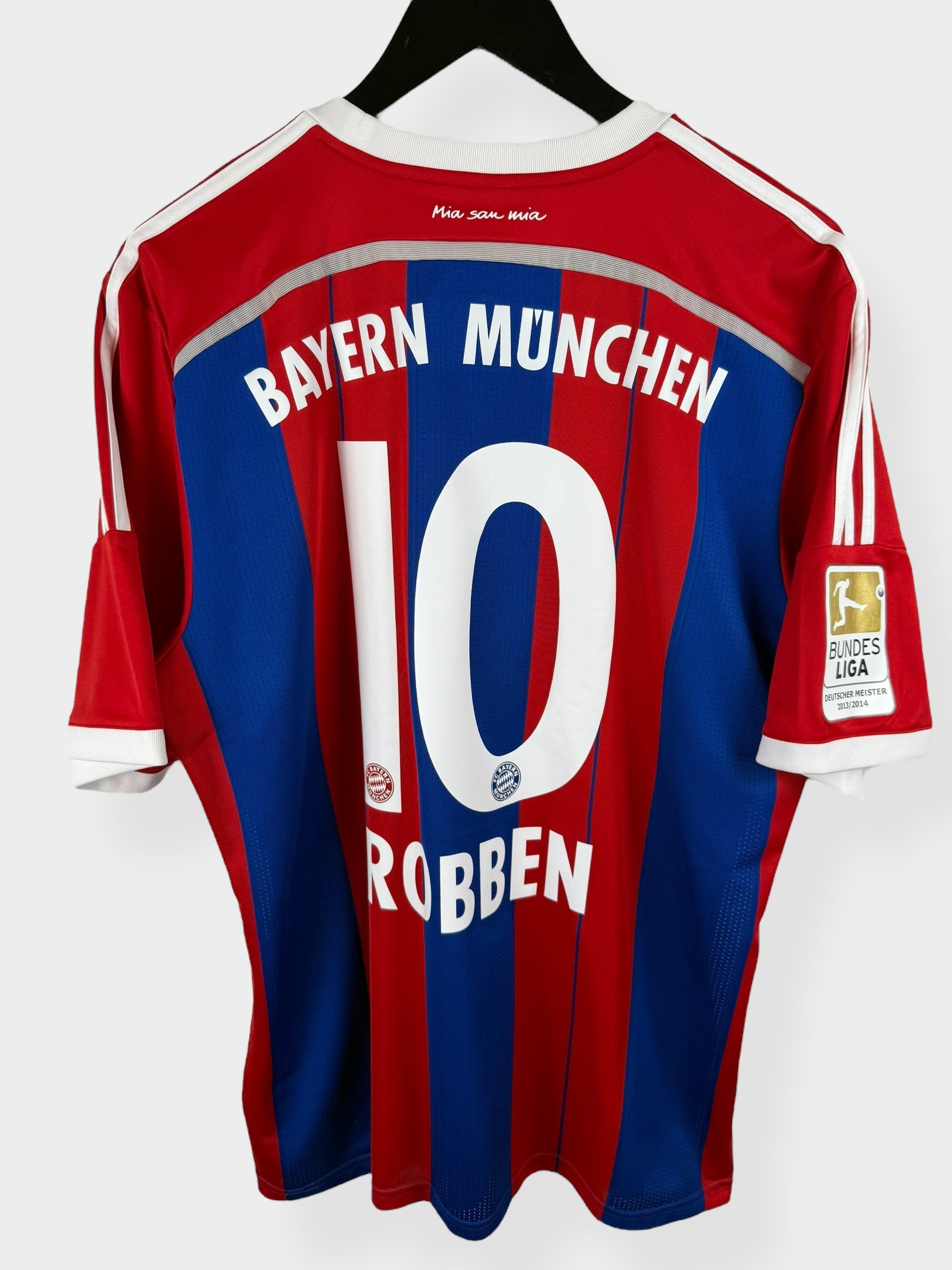 2014-15 BAYERN MUNICH HOME SHIRT ROBBEN #10 XL