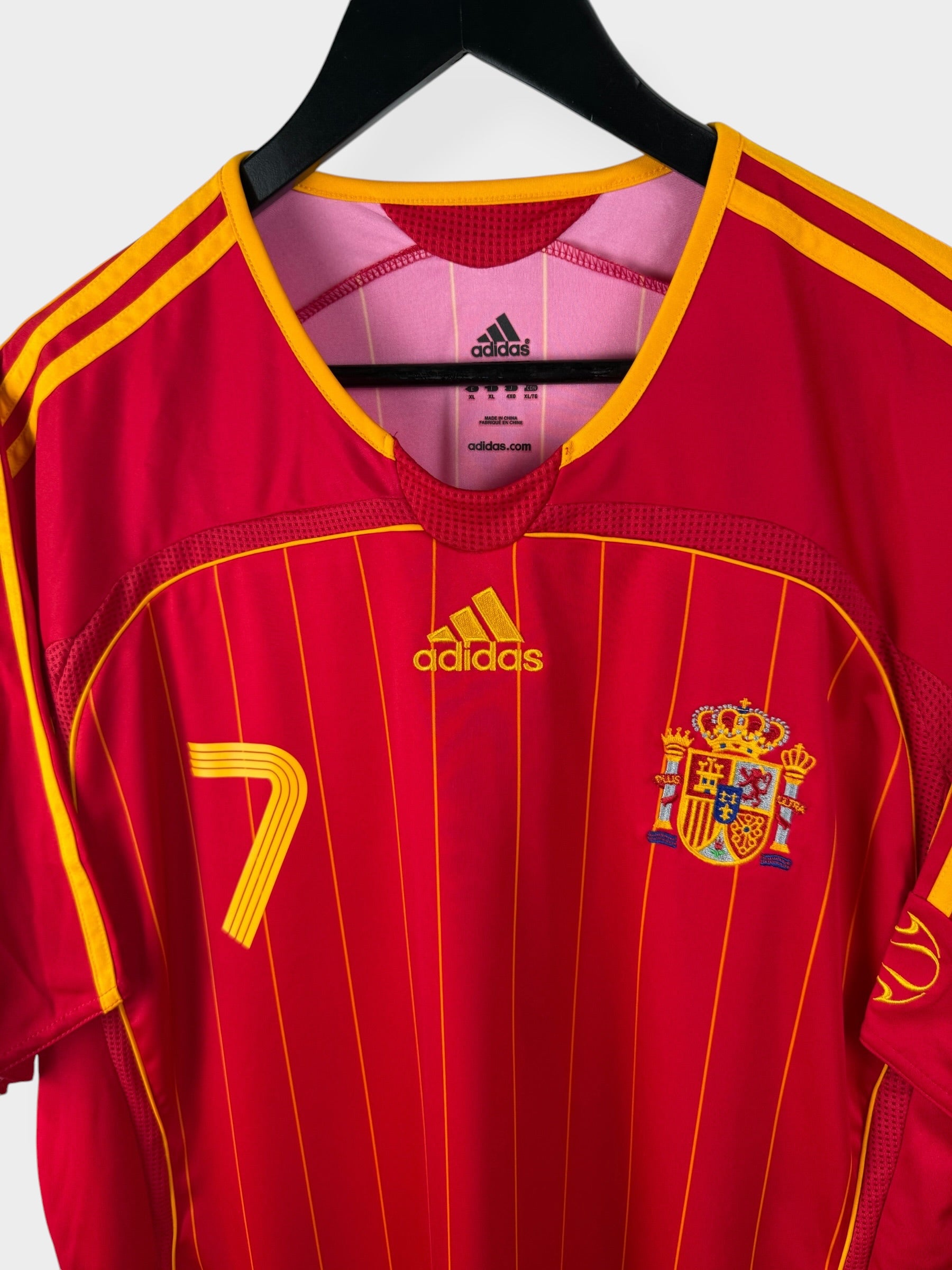 MAILLOT DOMICILE ESPAGNE 2006-08 RAUL #7 XL