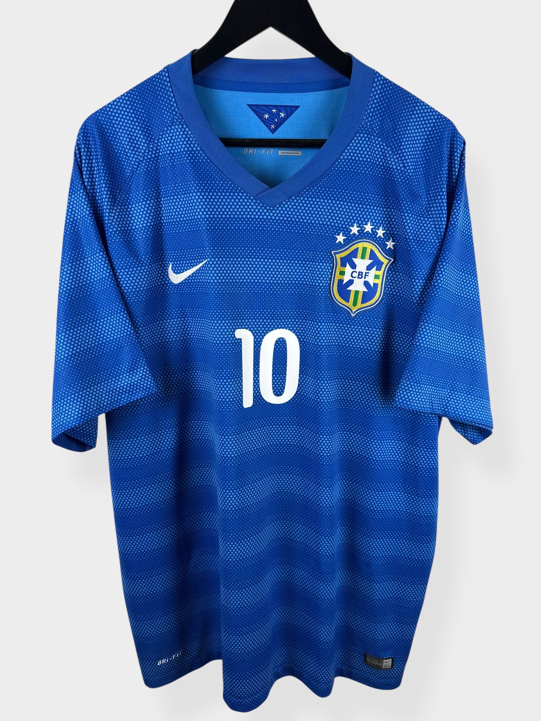 2014-15 BRAZIL UITSHIRT NEYMAR JR #10 XXL