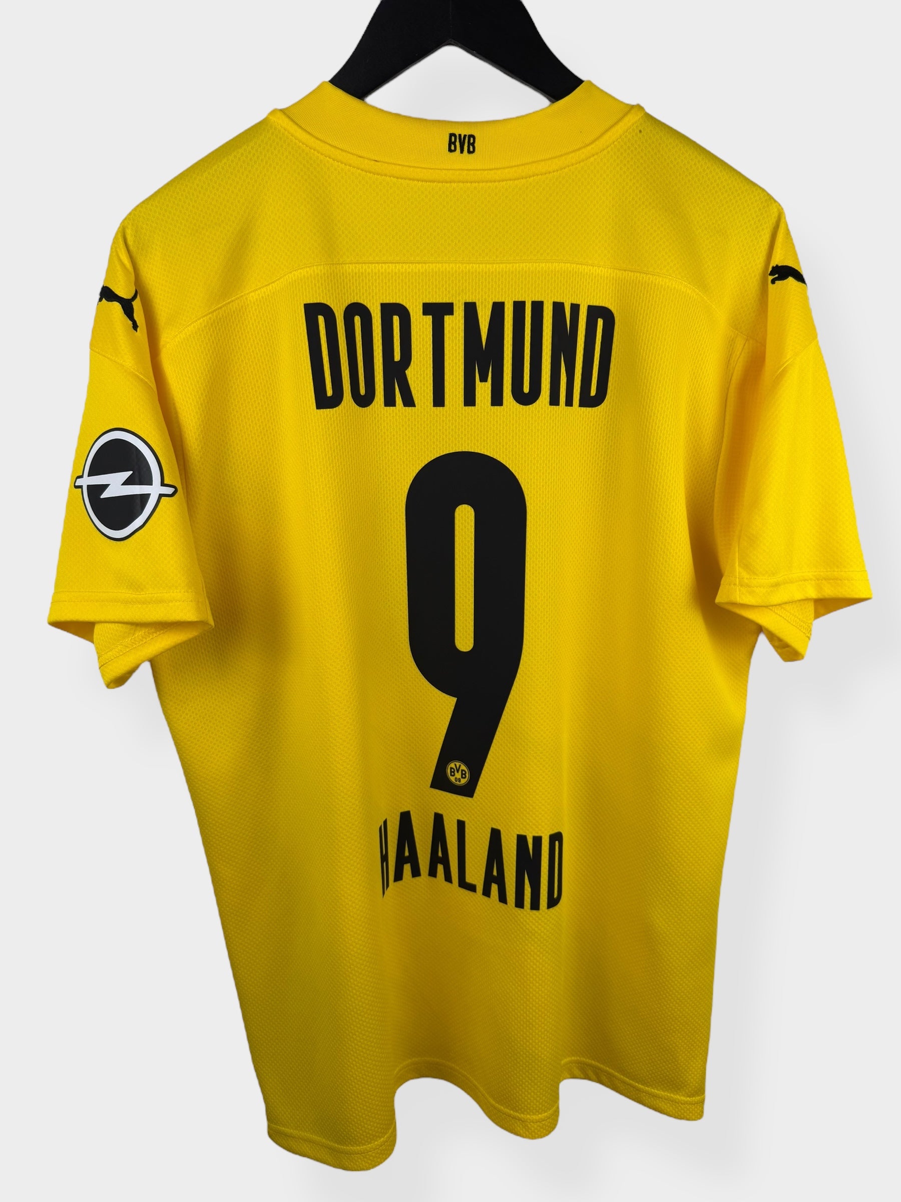 2020-21 BORUSSIA DORTMUND HOME SHIRT HAALAND #9 L