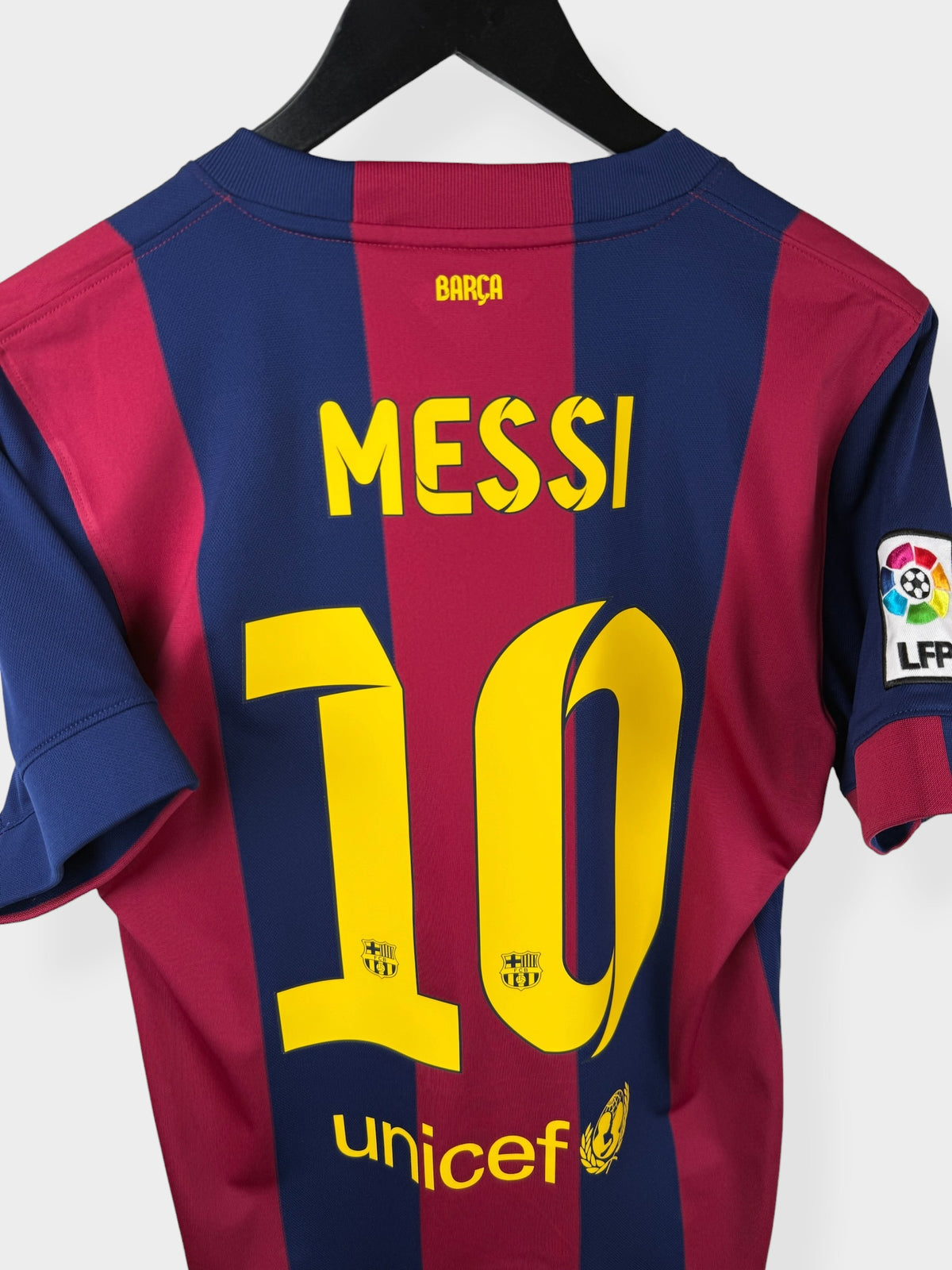 2014-15 BARCELONA HOME SHIRT MESSI #10 S