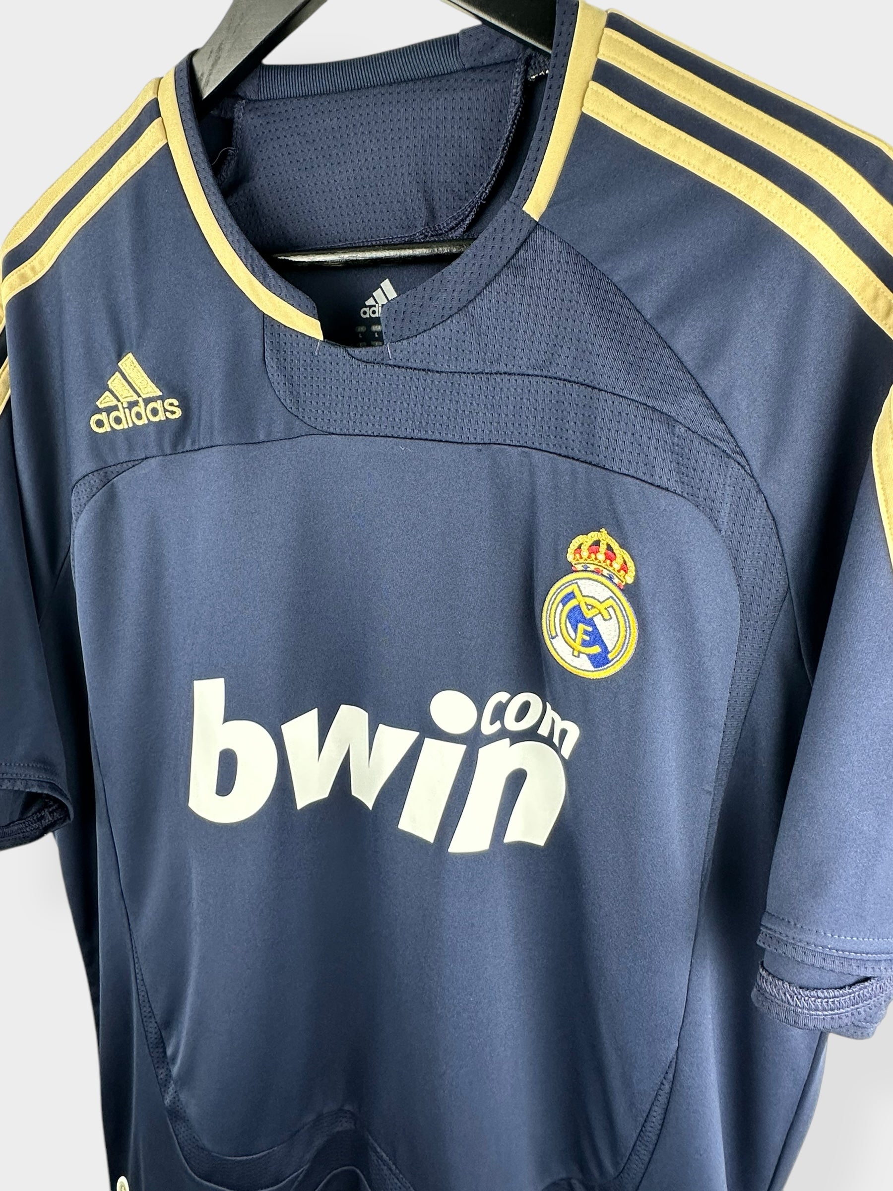 2007-08 REAL MADRID AWAY SHIRT RAUL #7 L