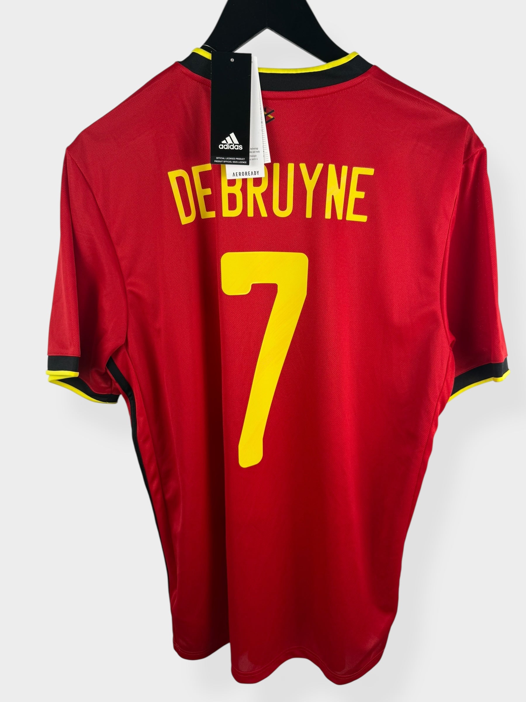 2020-21 BELGIEN HEIMTRIKOT DE BRUYNE #7 L