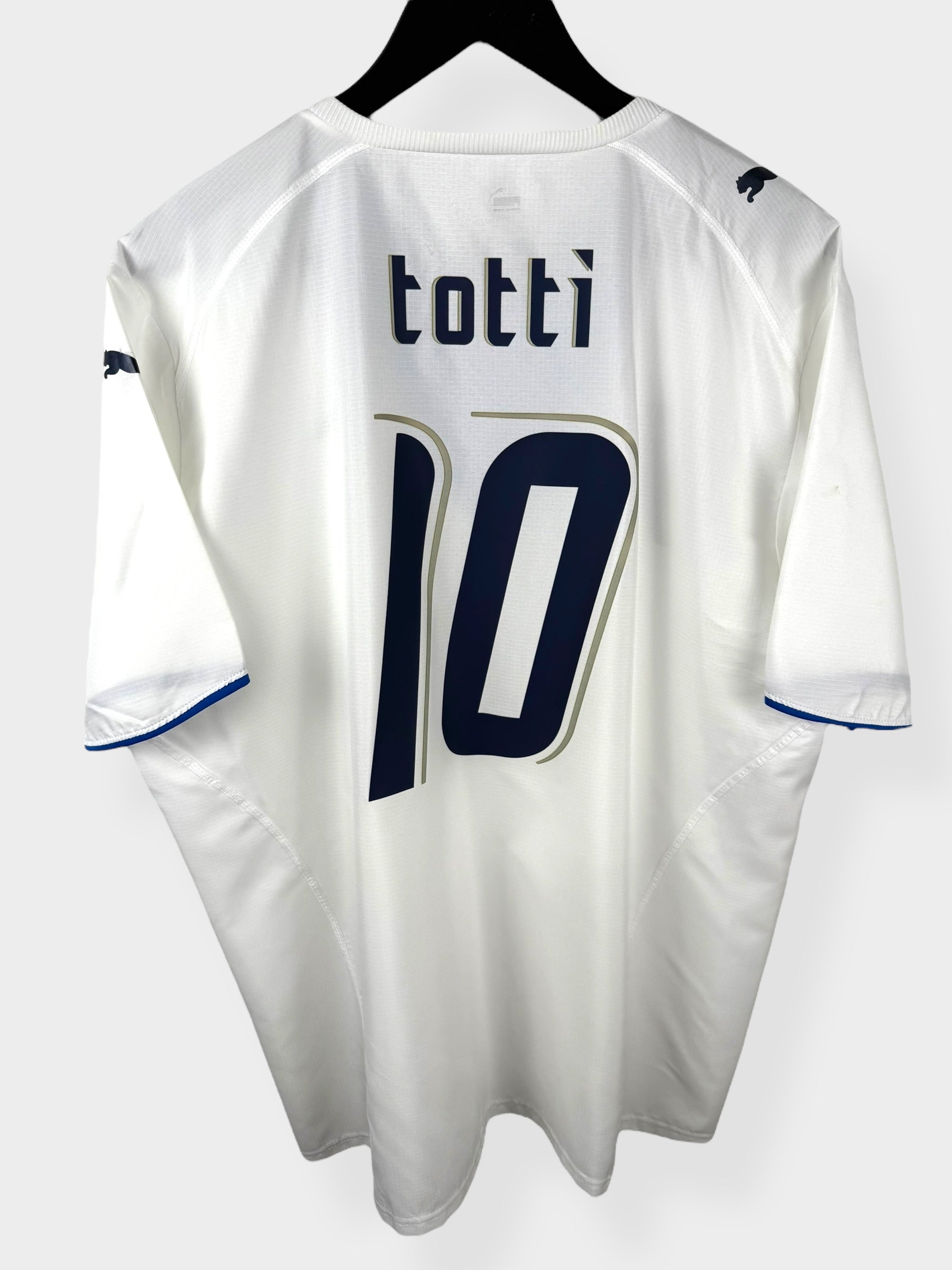 2006-07 ITALY AWAY SHIRT TOTTI #10 XL - Authentic Football Club