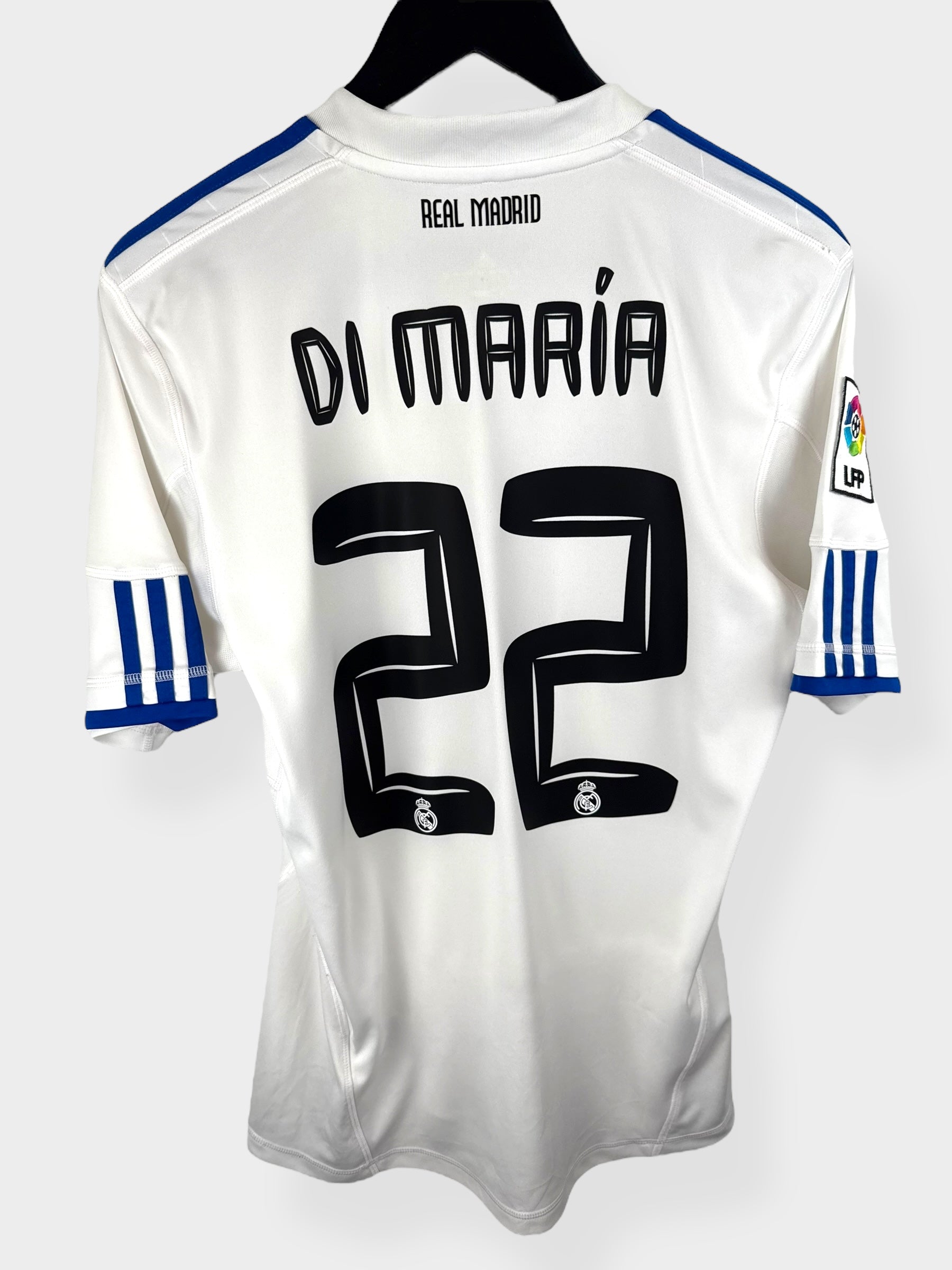 2010-11 REAL MADRID HOME SHIRT DI MARIA #22 S