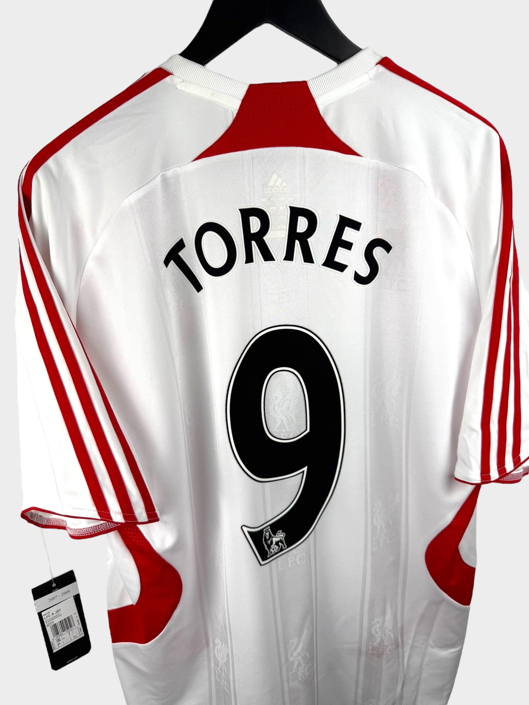2007-08 LIVERPOOL AWAY SHIRT TORRES #9 L - Authentic Football Club