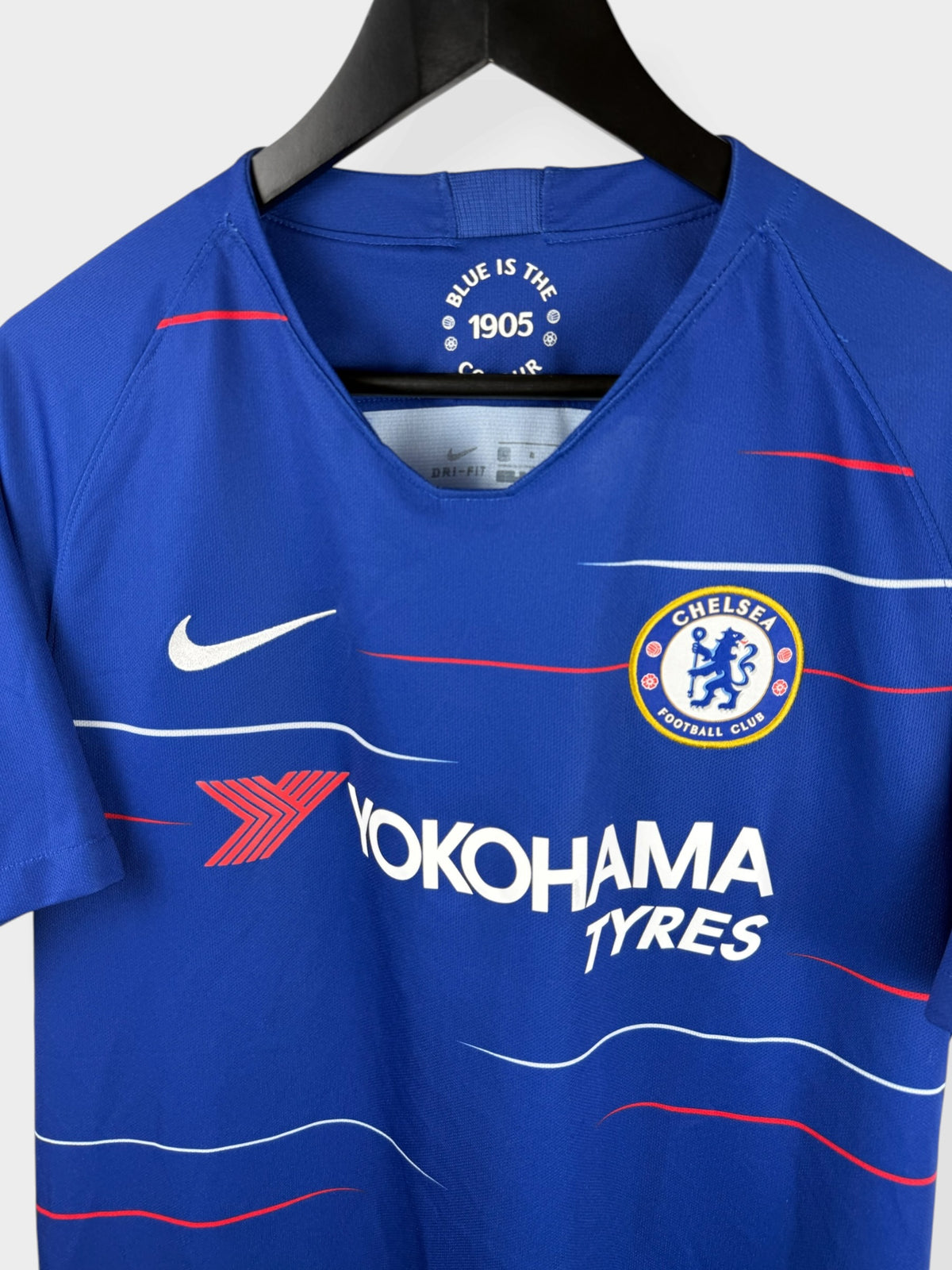 2018-19 CHELSEA HOME SHIRT HAZARD #10 L - Authentic Football Club