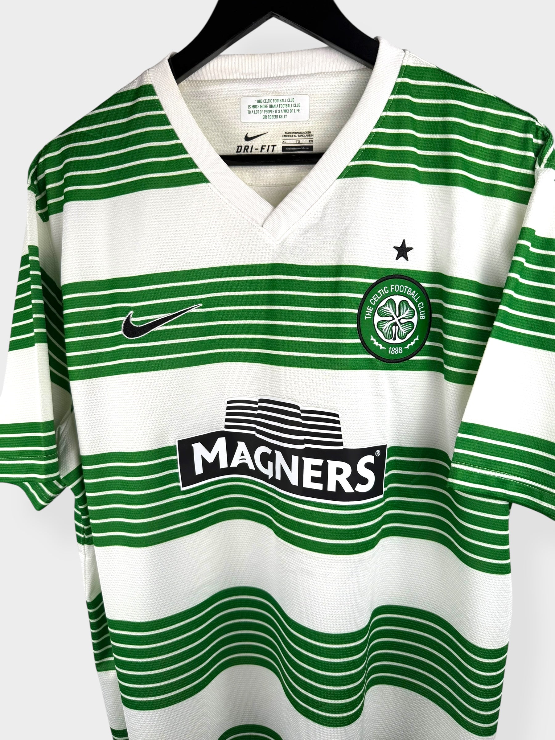 2013-15 CELTIC HOME SHIRT XL