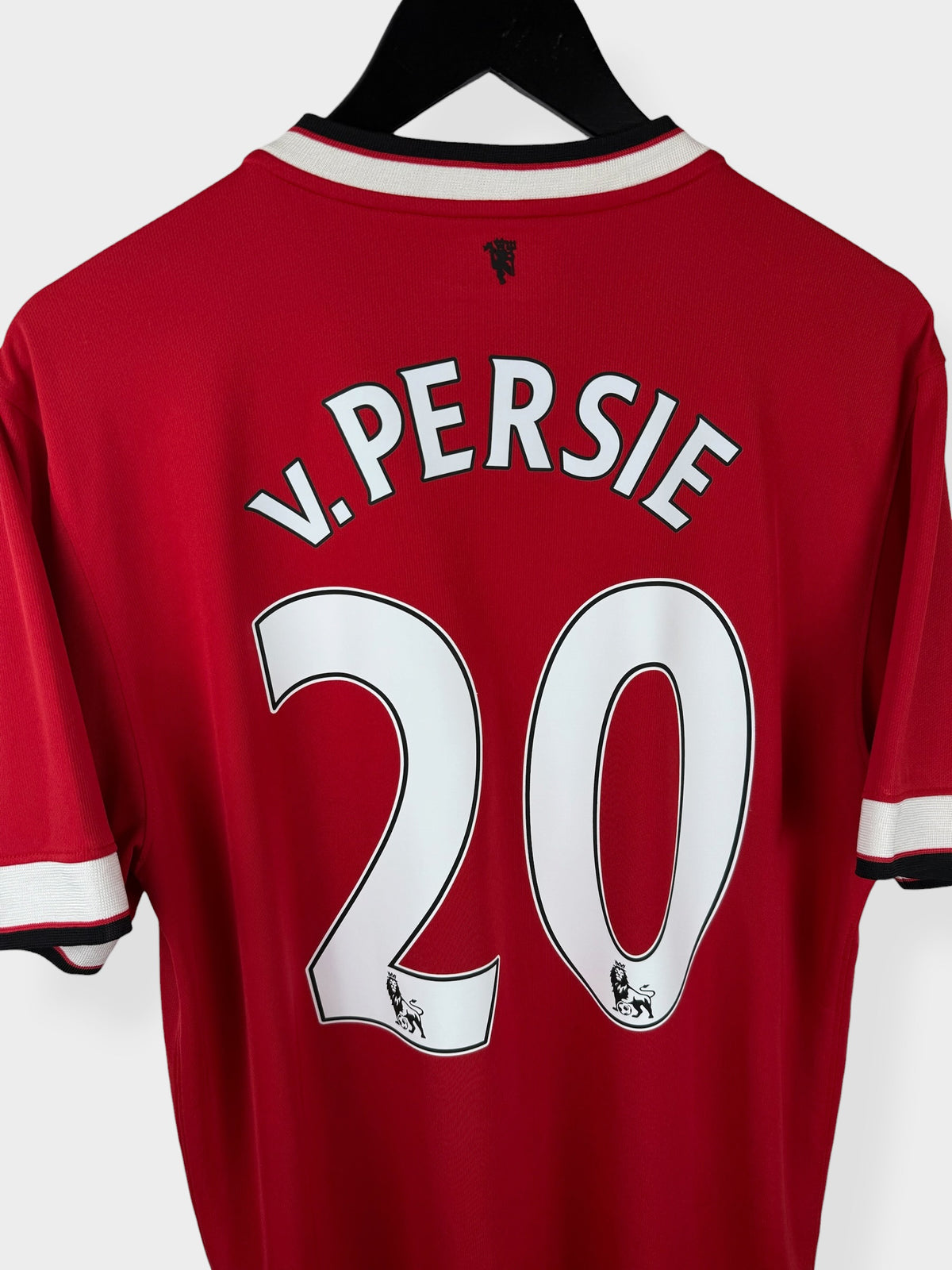 MAILLOT DOMICILE MANCHESTER UNITED 2014-15 V. PERSIE #20 L