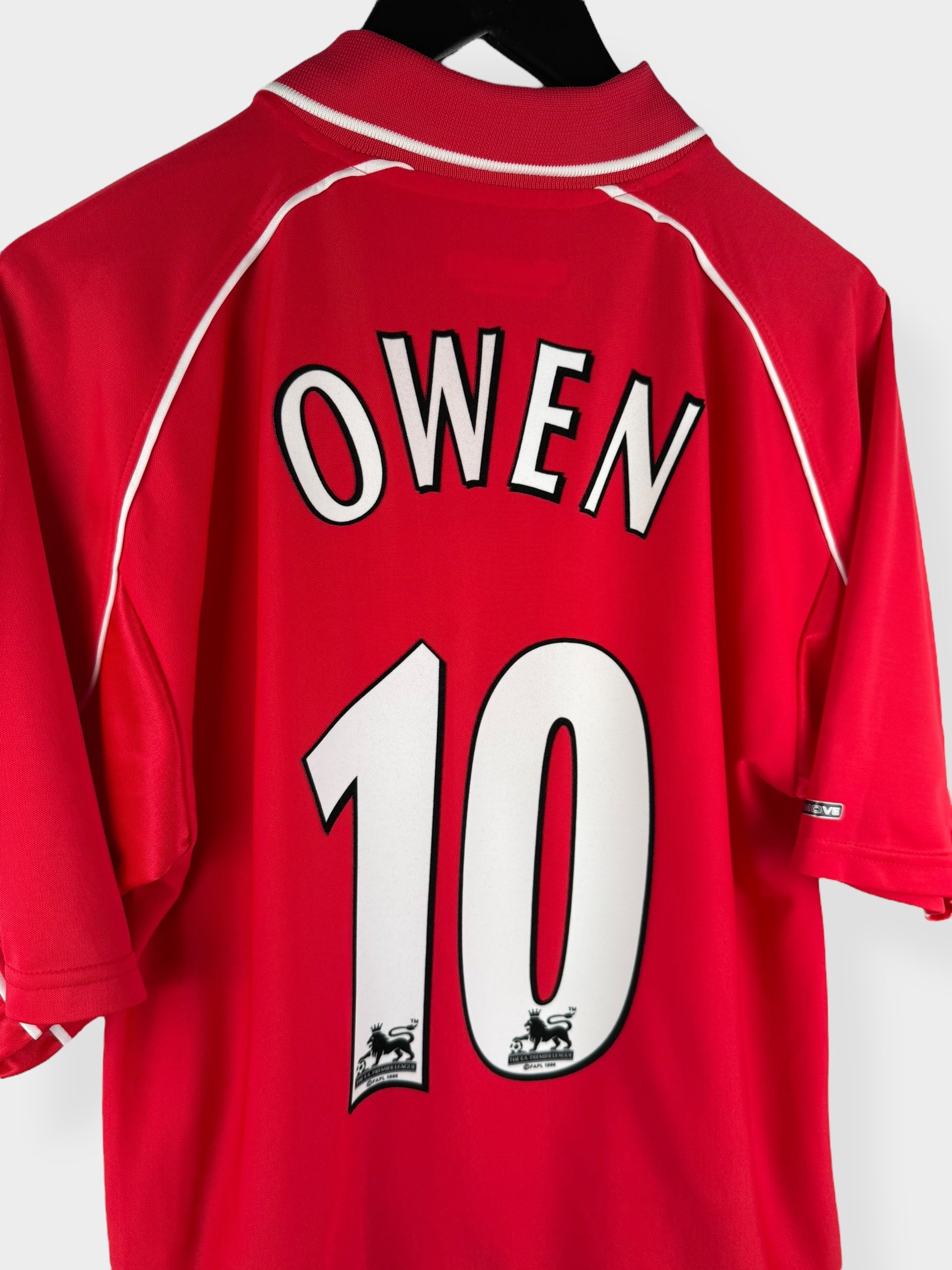 2000-02 LIVERPOOL HOME SHIRT OWEN #10 M