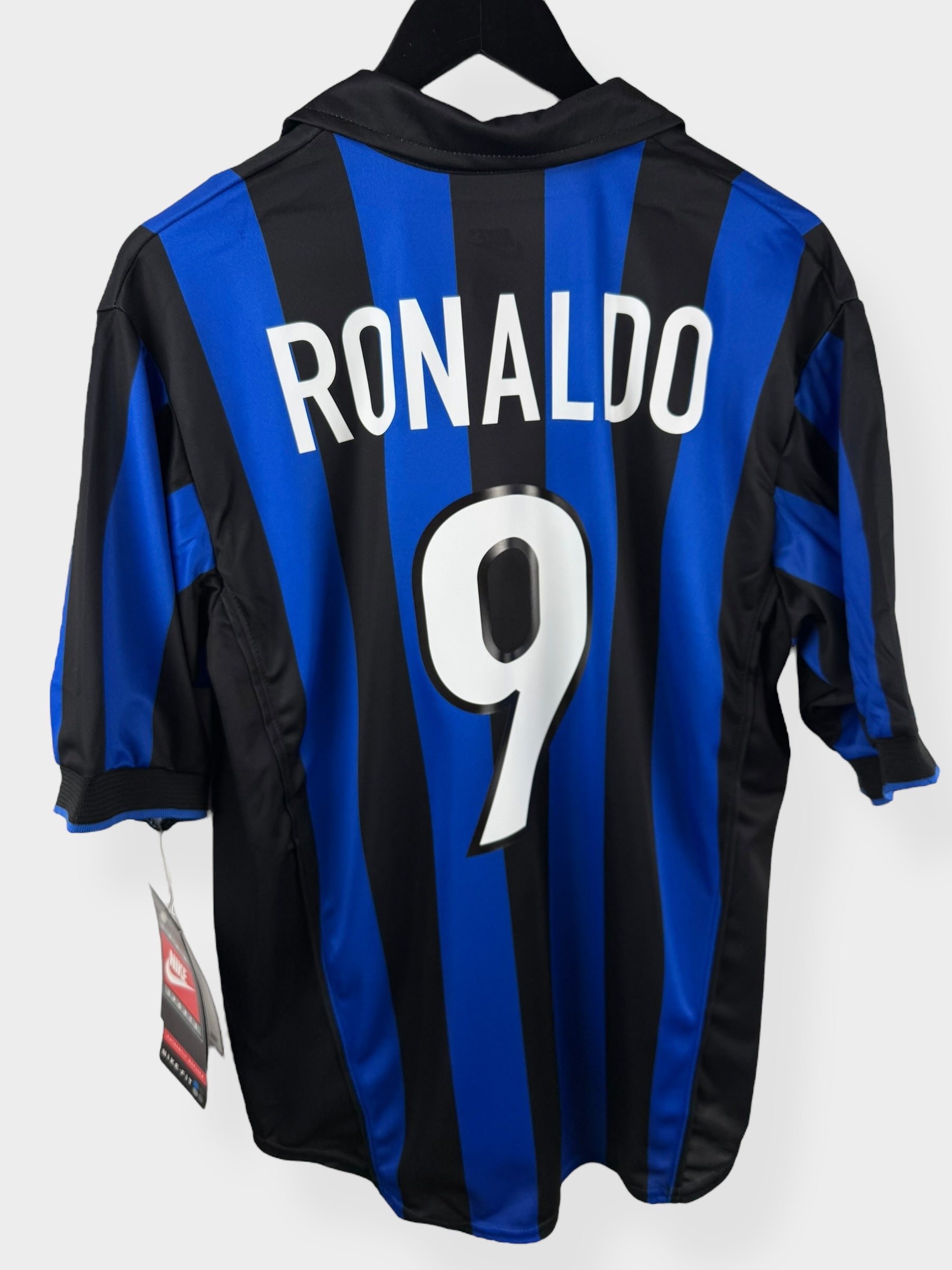 1998-99 INTER MILAN HOME SHIRT RONALDO #9 M