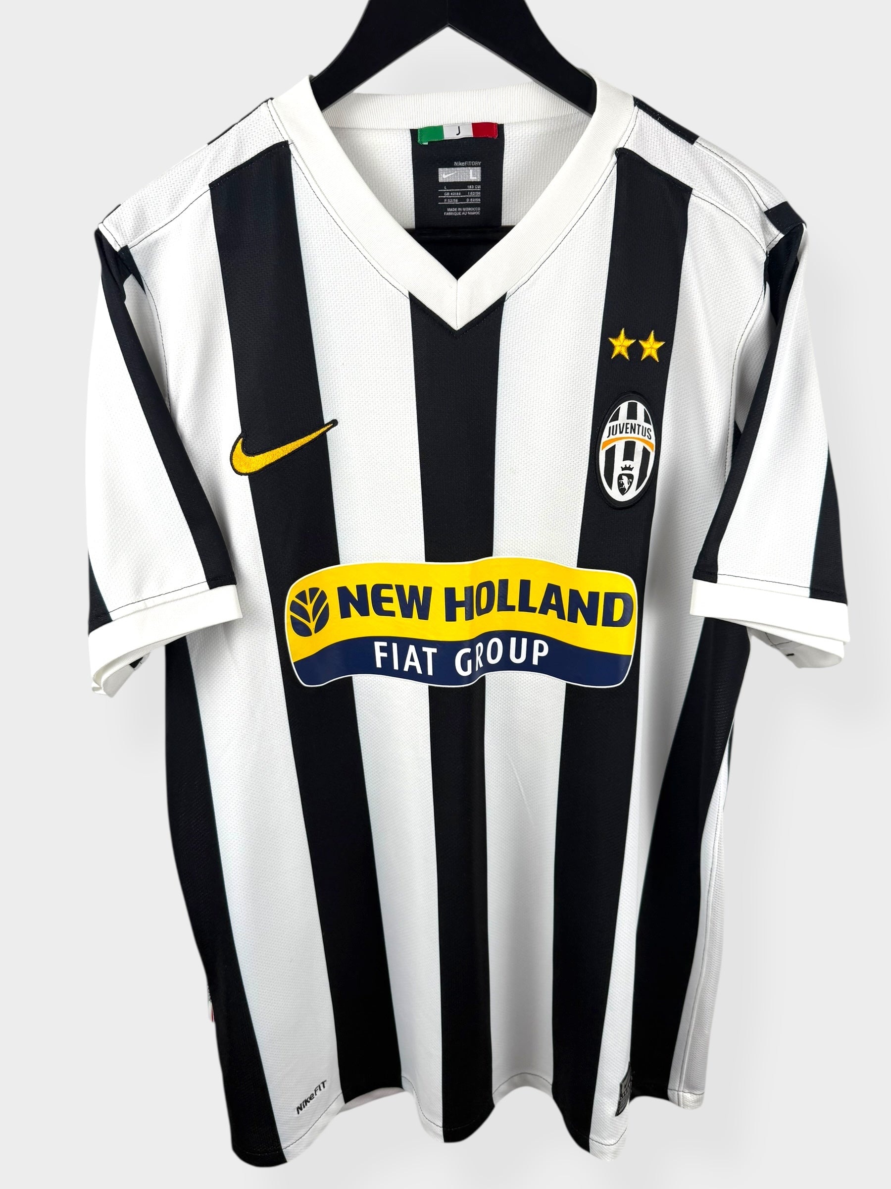2009-10 JUVENTUS HOME SHIRT NEDVED #11 L - Authentic Football Club