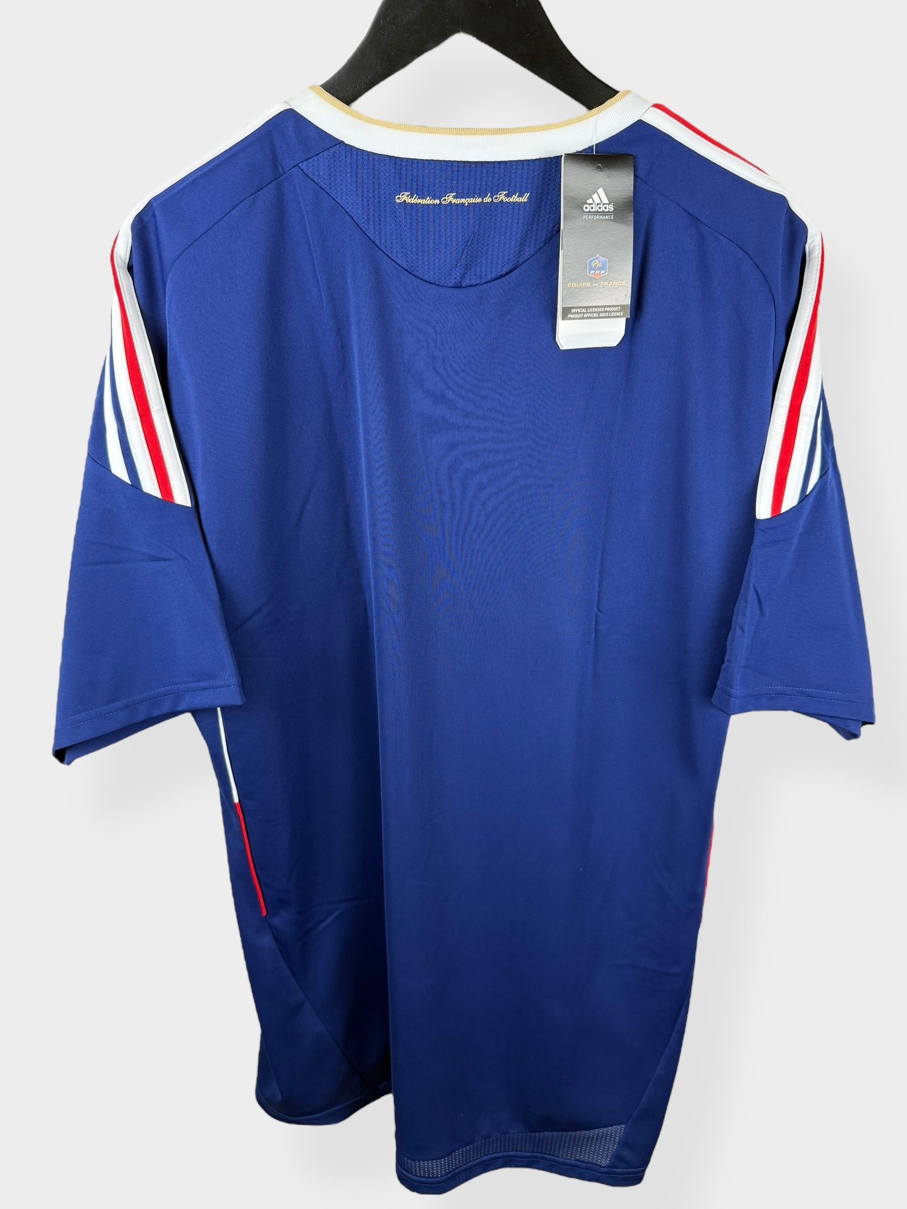 2009-10 FRANCE HOME SHIRT XL - Authentic Football Club