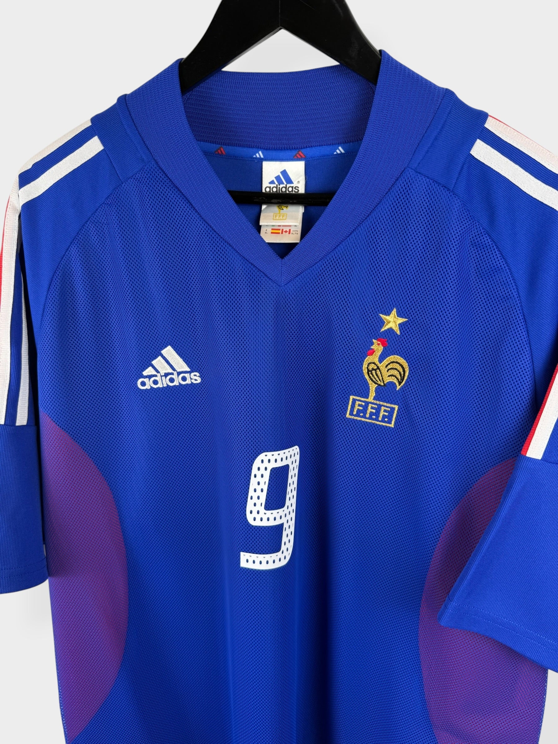 MAILLOT DOMICILE FRANCE 2002-04 CISSE #9 XL