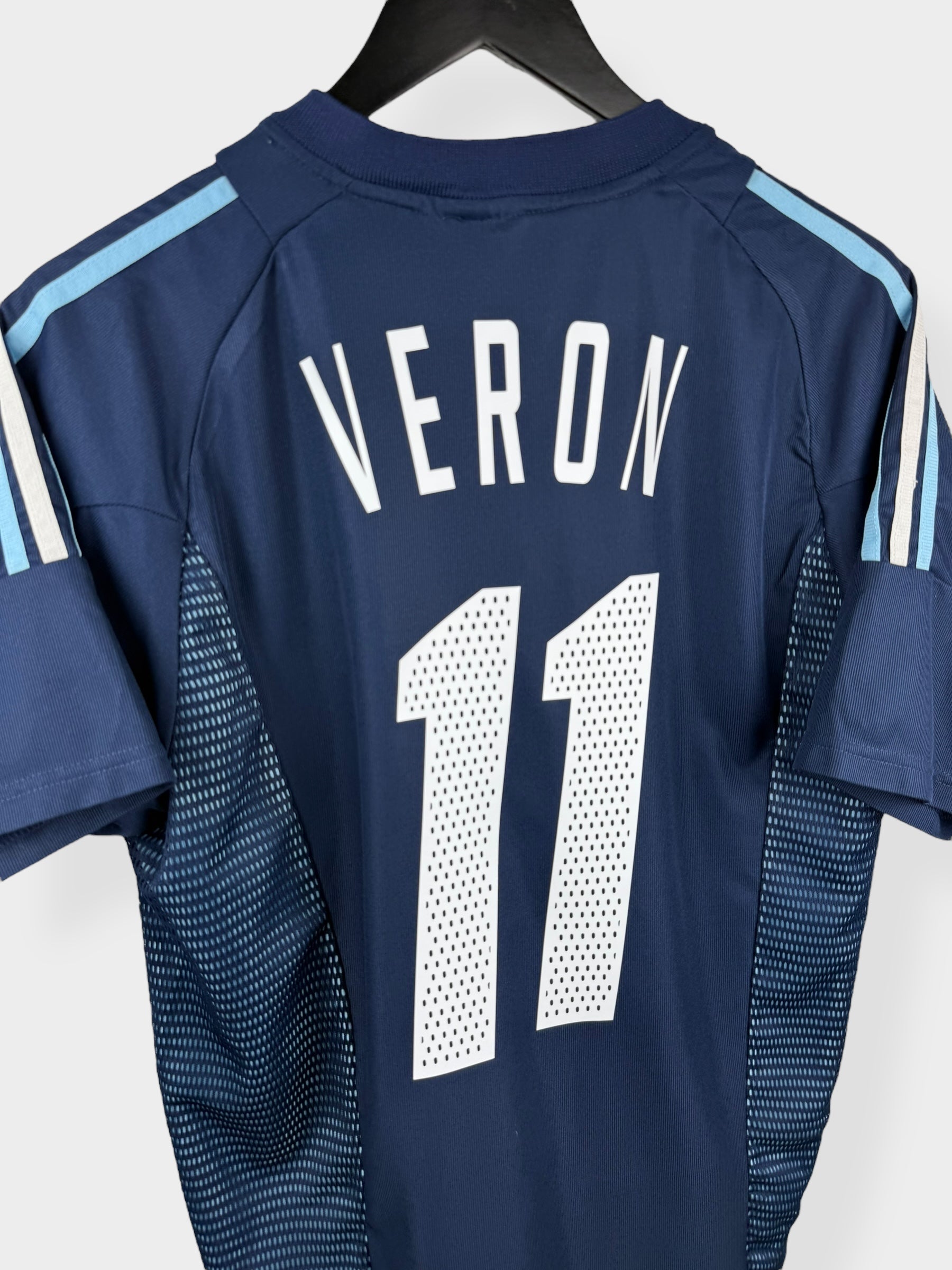 2002-04 ARGENTINA AWAY SHIRT VERON #11 M