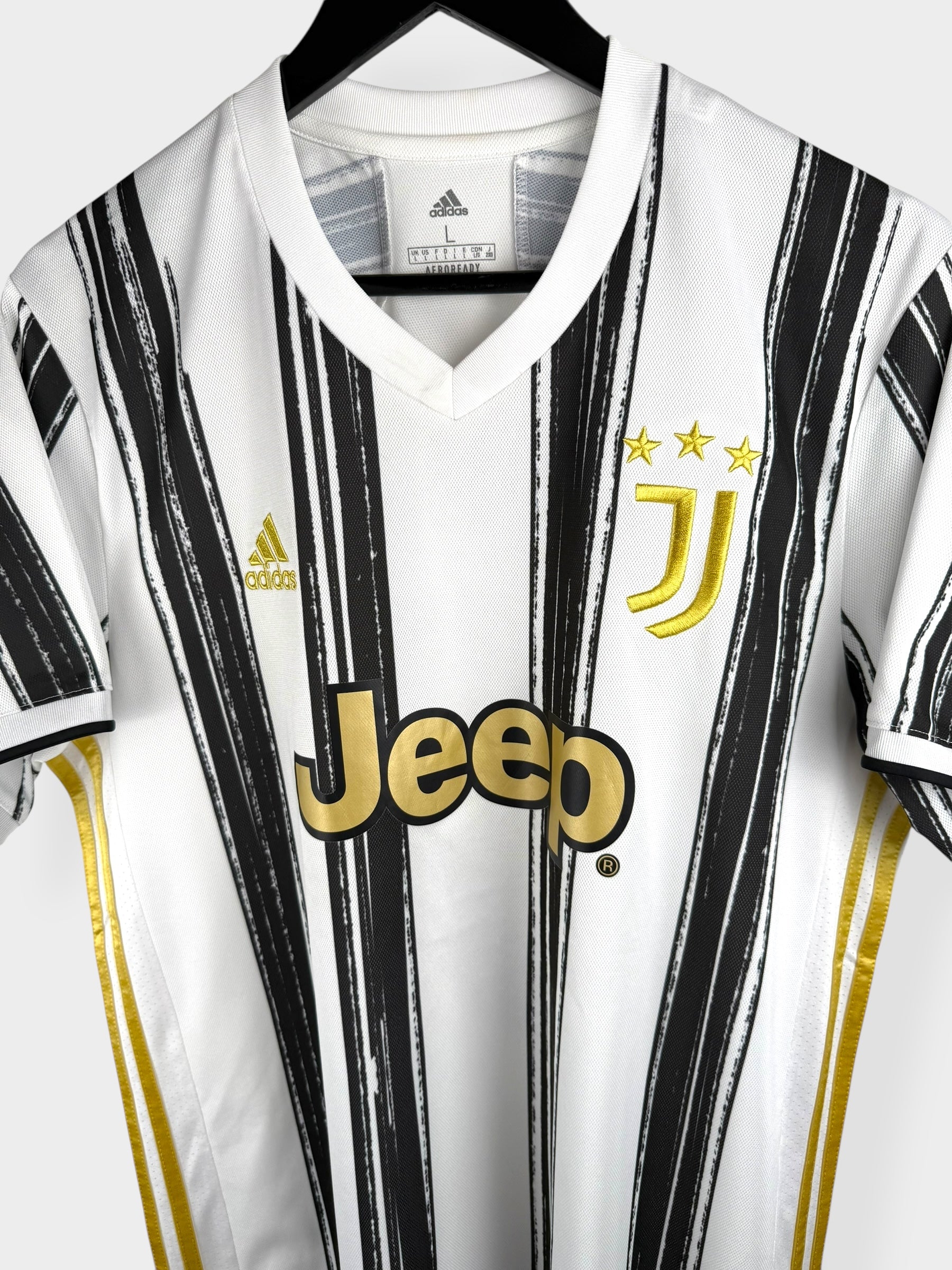 2020-21 JUVENTUS HOME SHIRT RONALDO #7 L