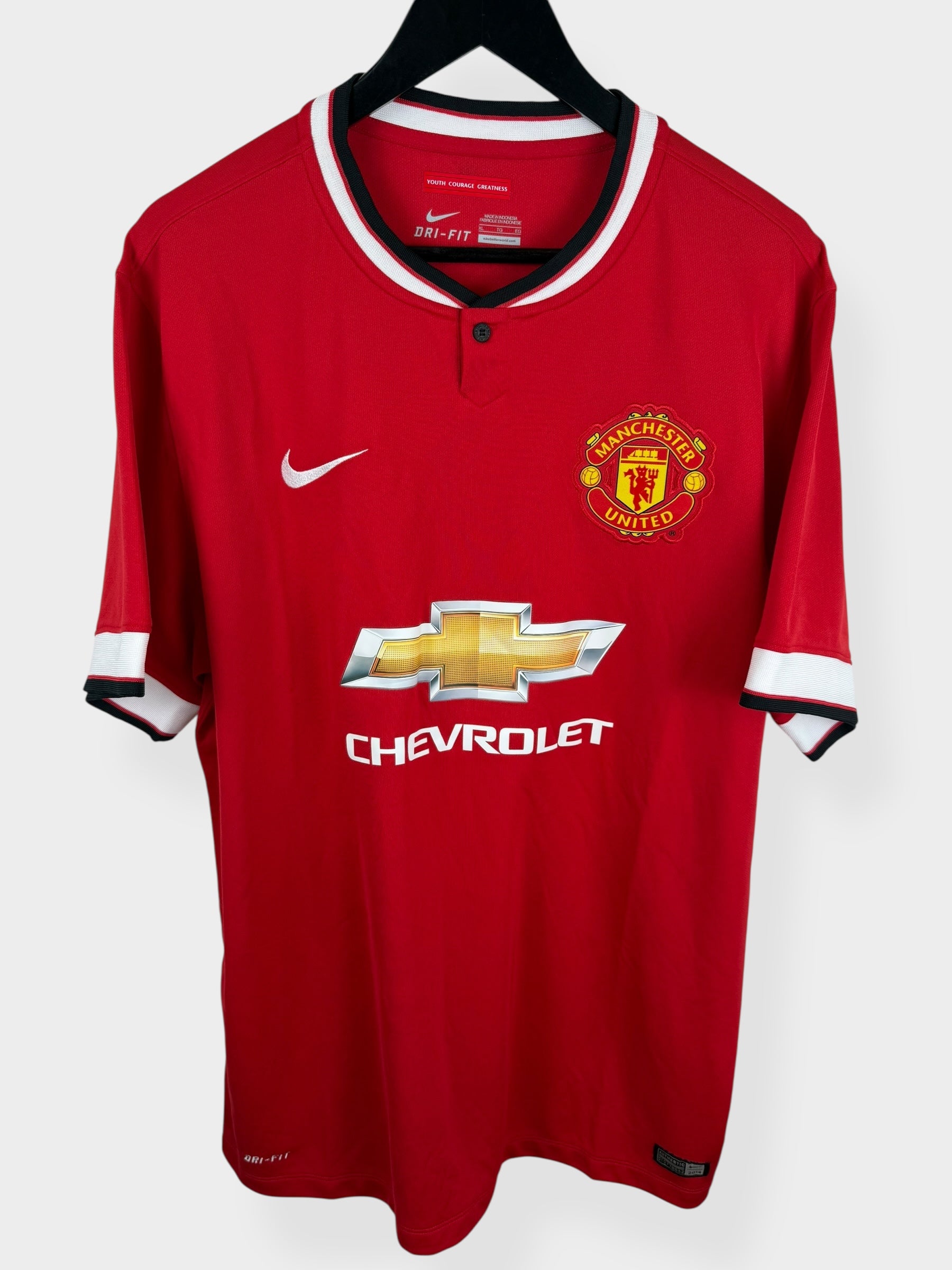 2014-15 MANCHESTER UNITED HOME SHIRT ROONEY #10 XL