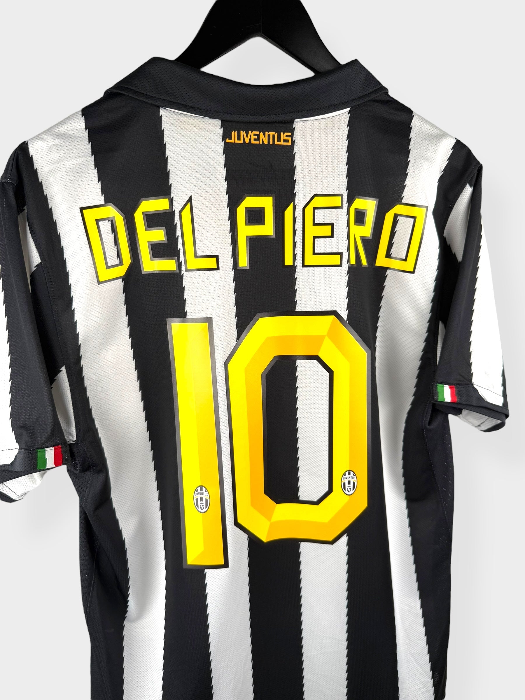 2010-11 JUVENTUS HOME SHIRT DEL PIERO #10 M