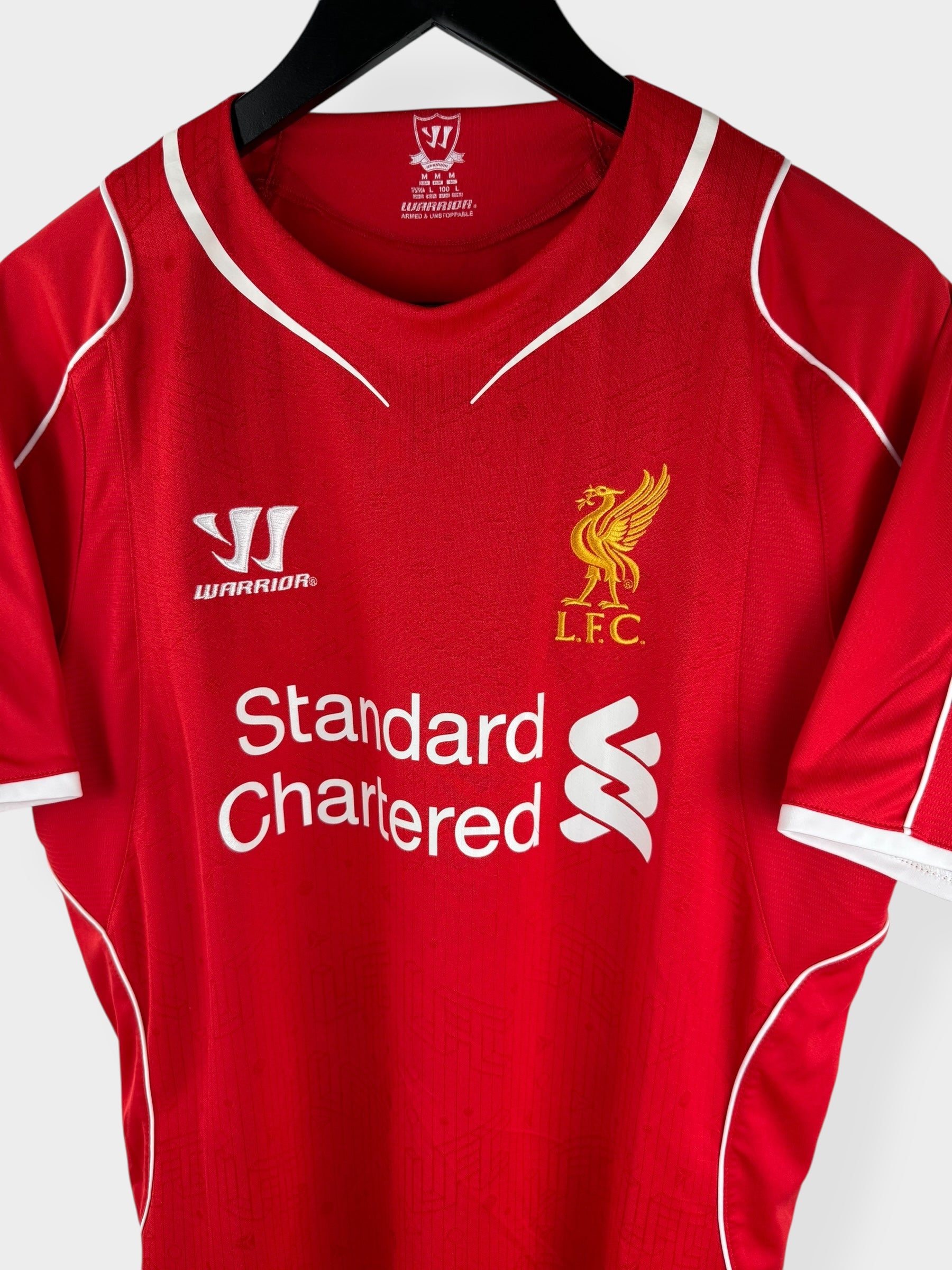 2014-15 LIVERPOOL HOME SHIRT STURRIDGE #15 M