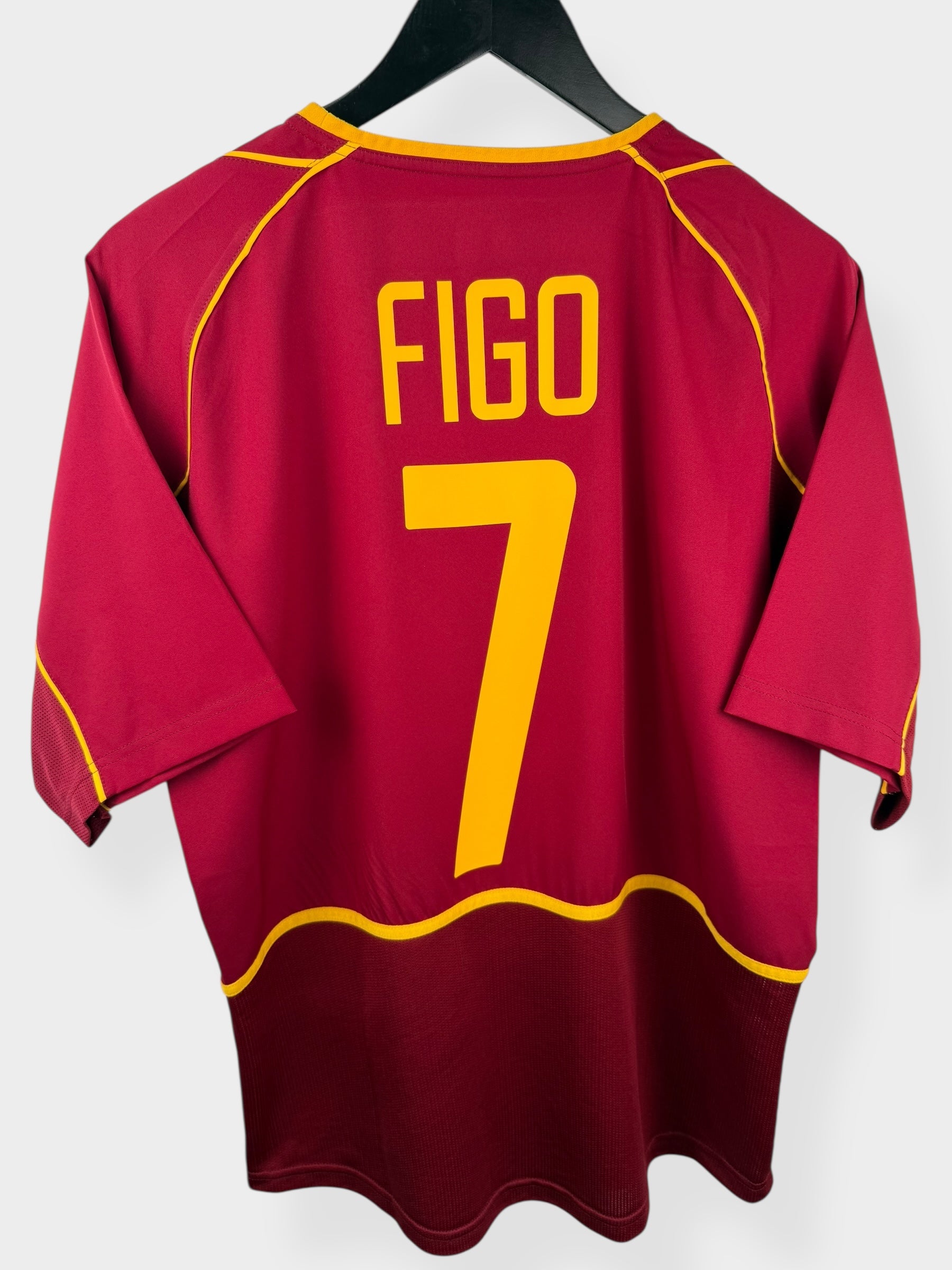 2002-04 PORTUGAL HOME SHIRT FIGO #7 M