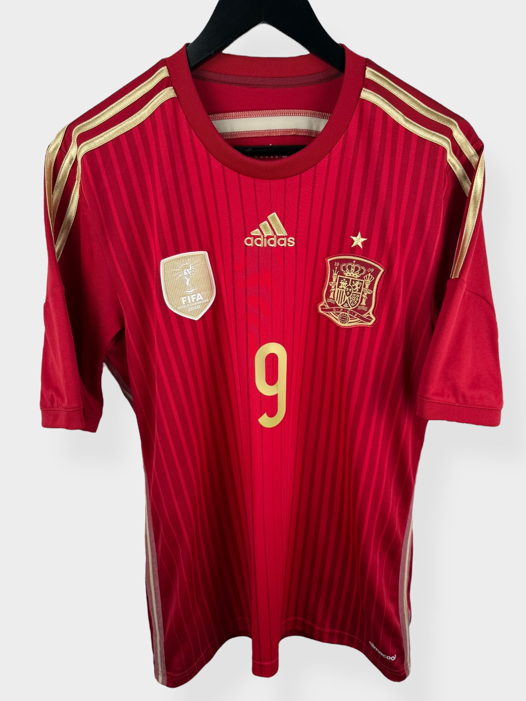2014-15 SPAIN HOME SHIRT TORRES #9 M - Authentic Football Club